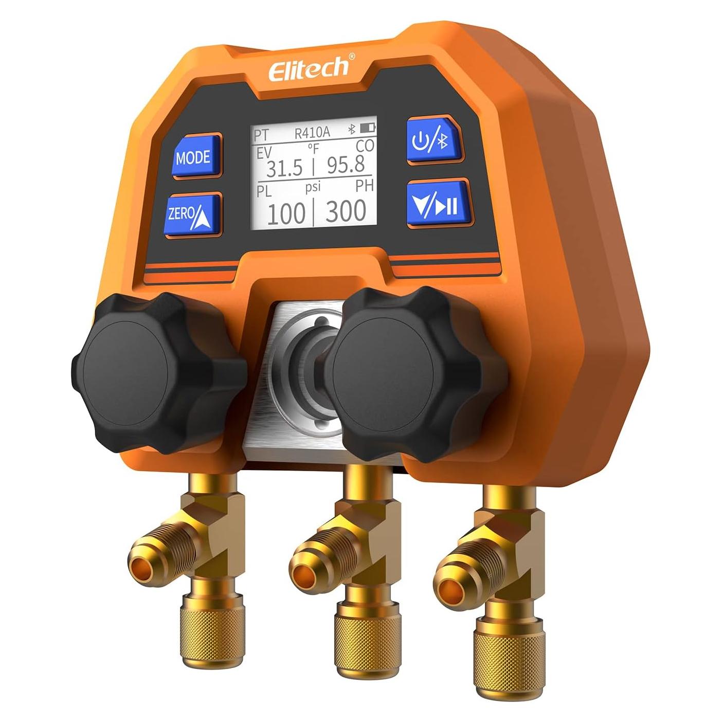 Manómetro Digital Elitech DMG-4B con App y Actualización OTA