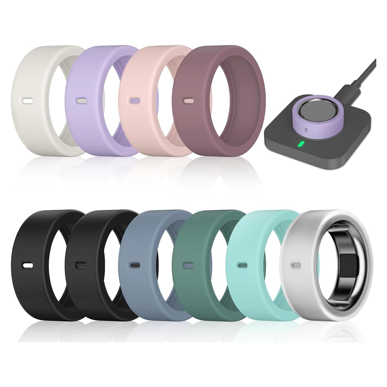 Paquete de 10 Cubiertas de Anillo ZOOROO para Oura Ring