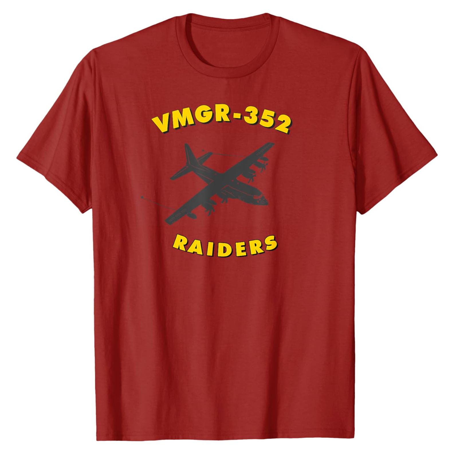 Camiseta VMGR-352 Reabastecimiento Aéreo Hombre Rojo