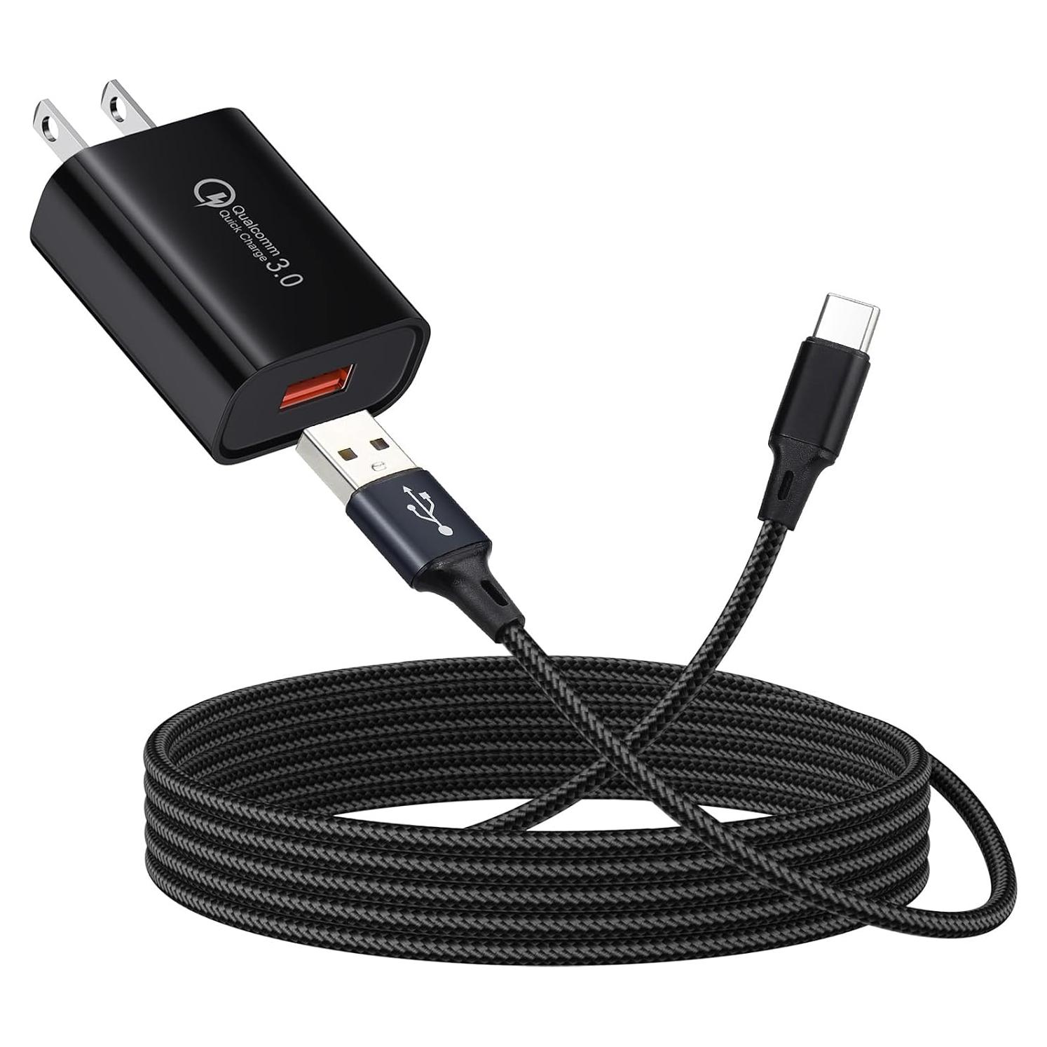 Cargador rápido USB 18W para Oura Ring 4/3 y Samsung Galaxy Ring