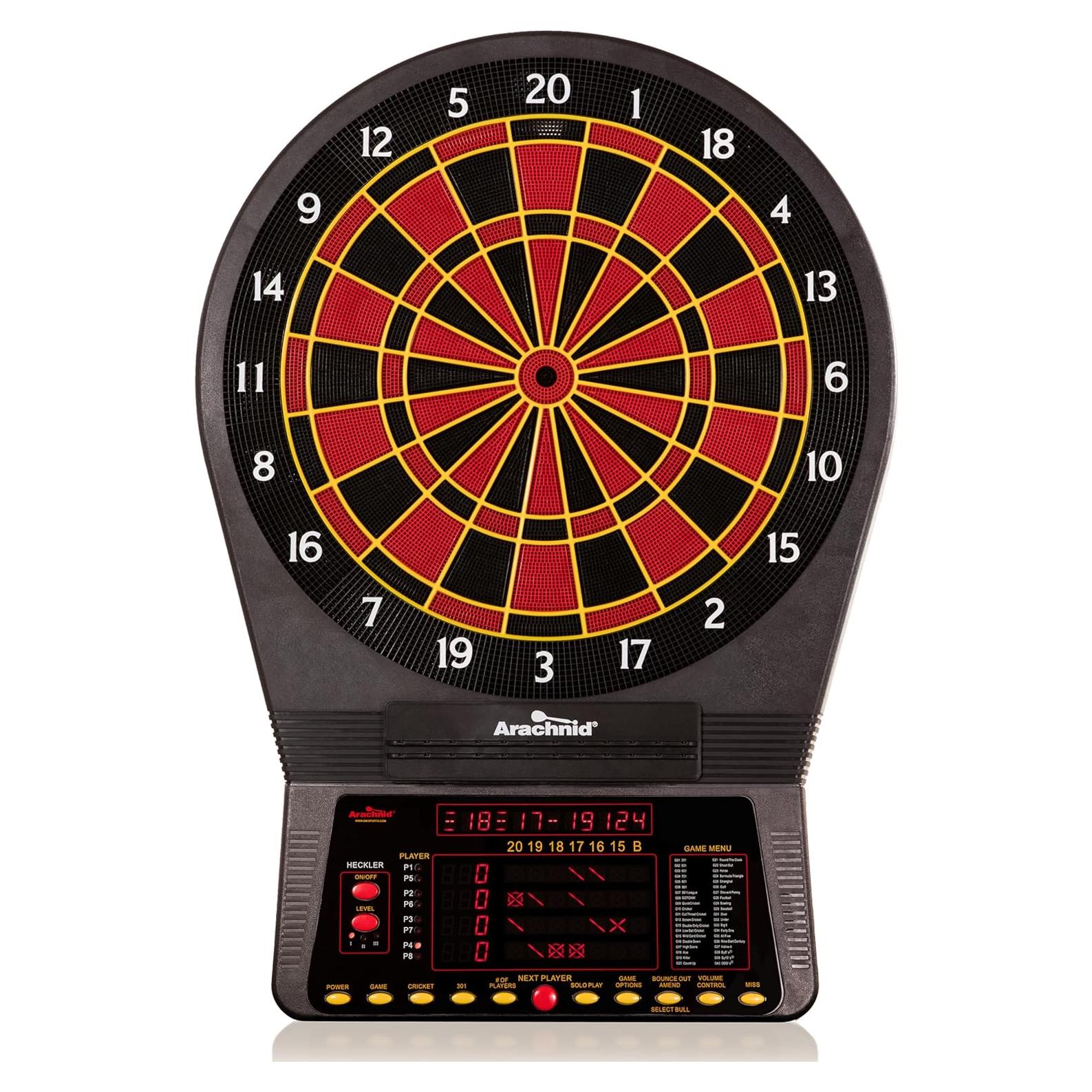 Tablero de Dardos Electrónico Arachnid Cricket Pro 800 39cm