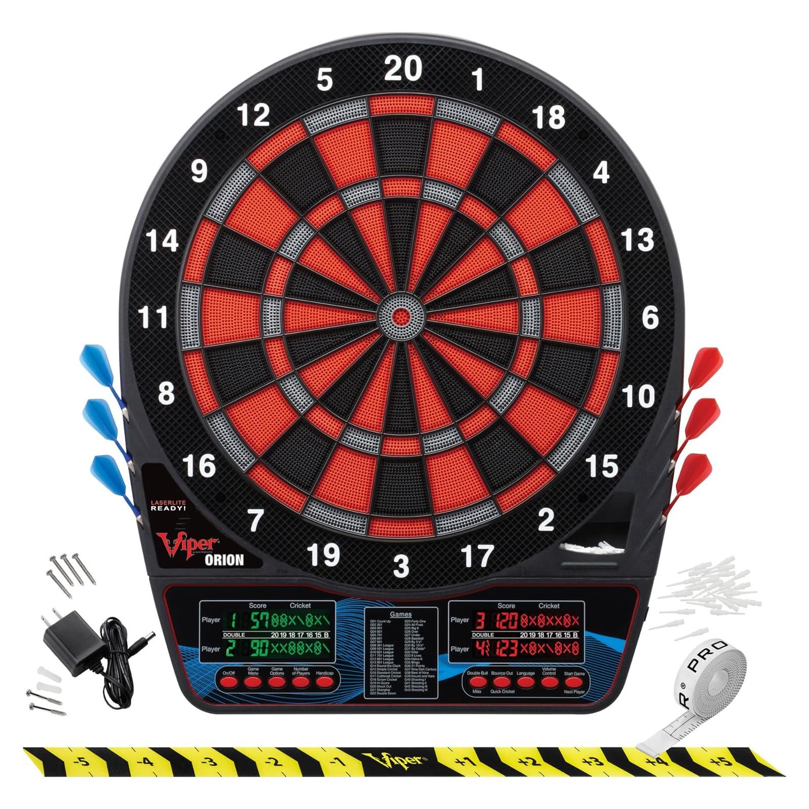 Tablero de Dardos Electrónico Viper Orion 15.5" LCD Doble