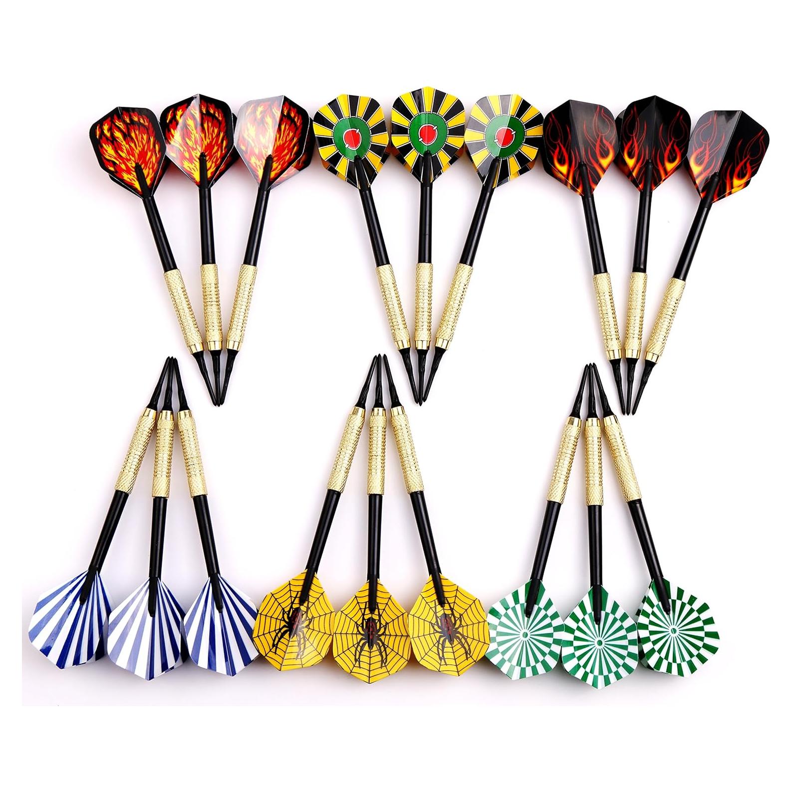 Dardos de Punta Blanda MaxMau 18 Piezas para Electrónico