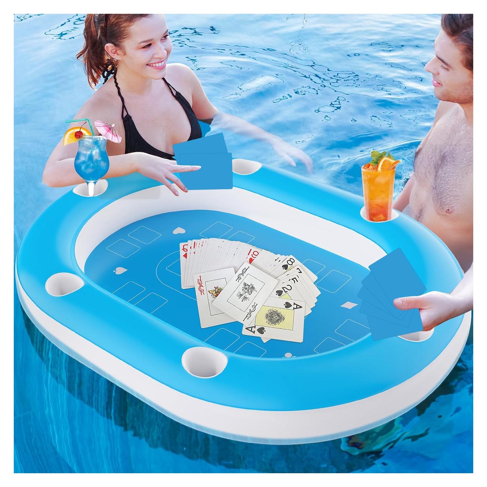 Mesa de Juegos Inflable Flotante Hawcay 1.31 kg para Piscina