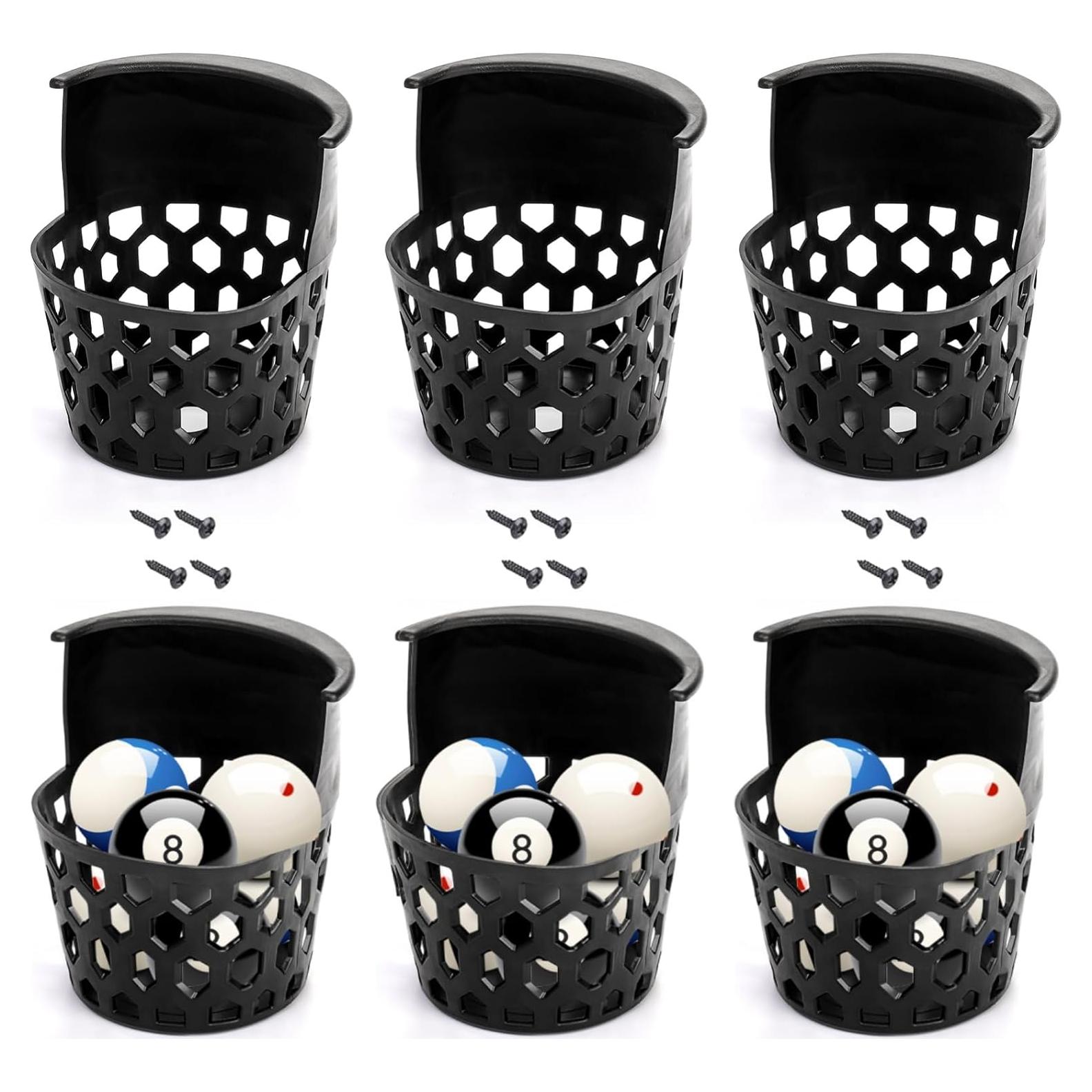 Paquete de 6 Bolsillos para Mesa de Billar Eorbow - Alta Resistencia