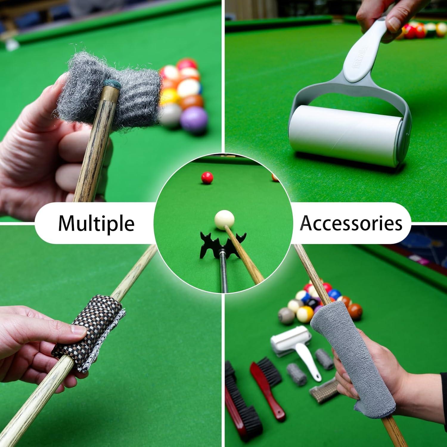 Juego de Limpieza para Mesa de Billar HUIESON 8 Piezas