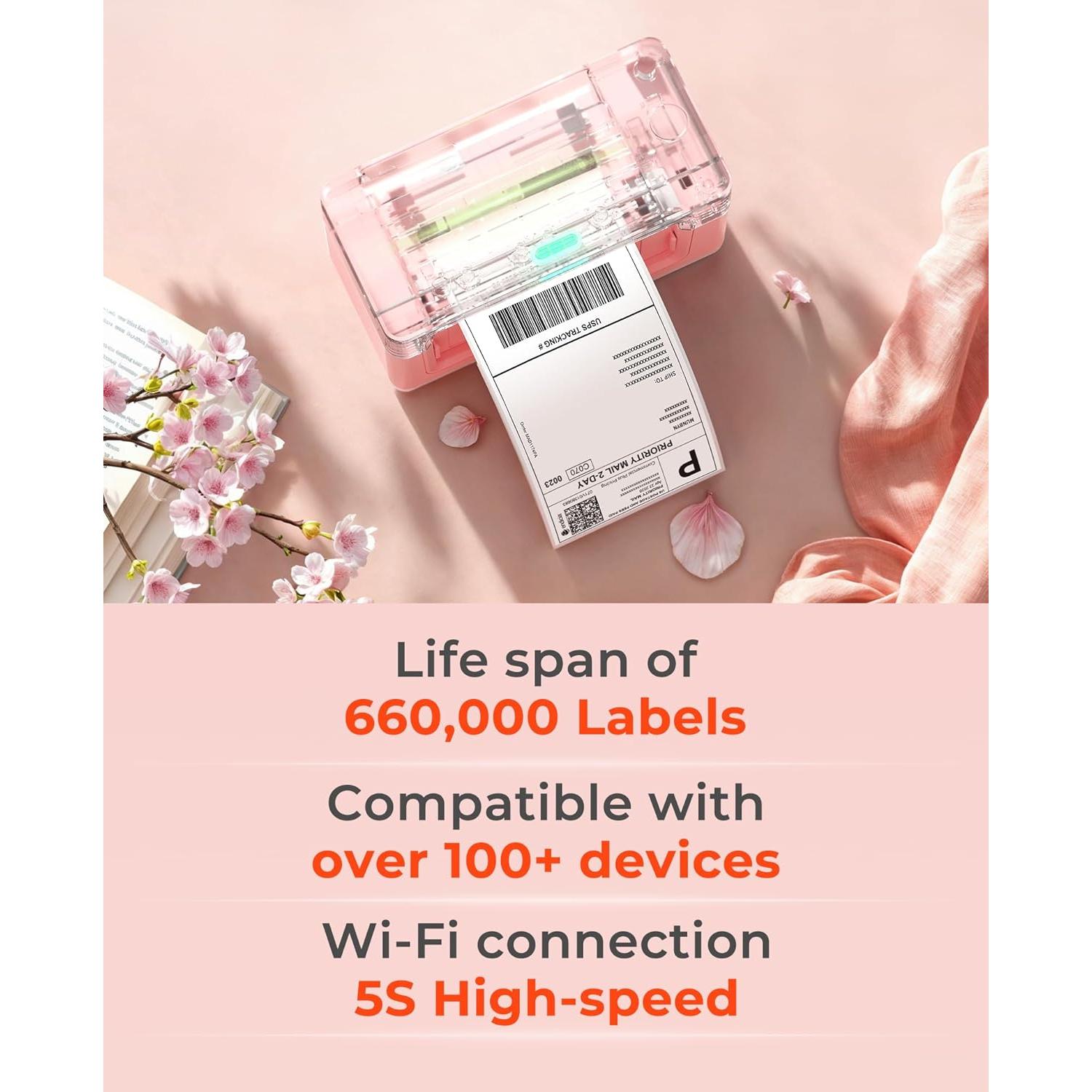 Impresora Térmica Inalámbrica MUNBYN ITPP941AP 203 DPI