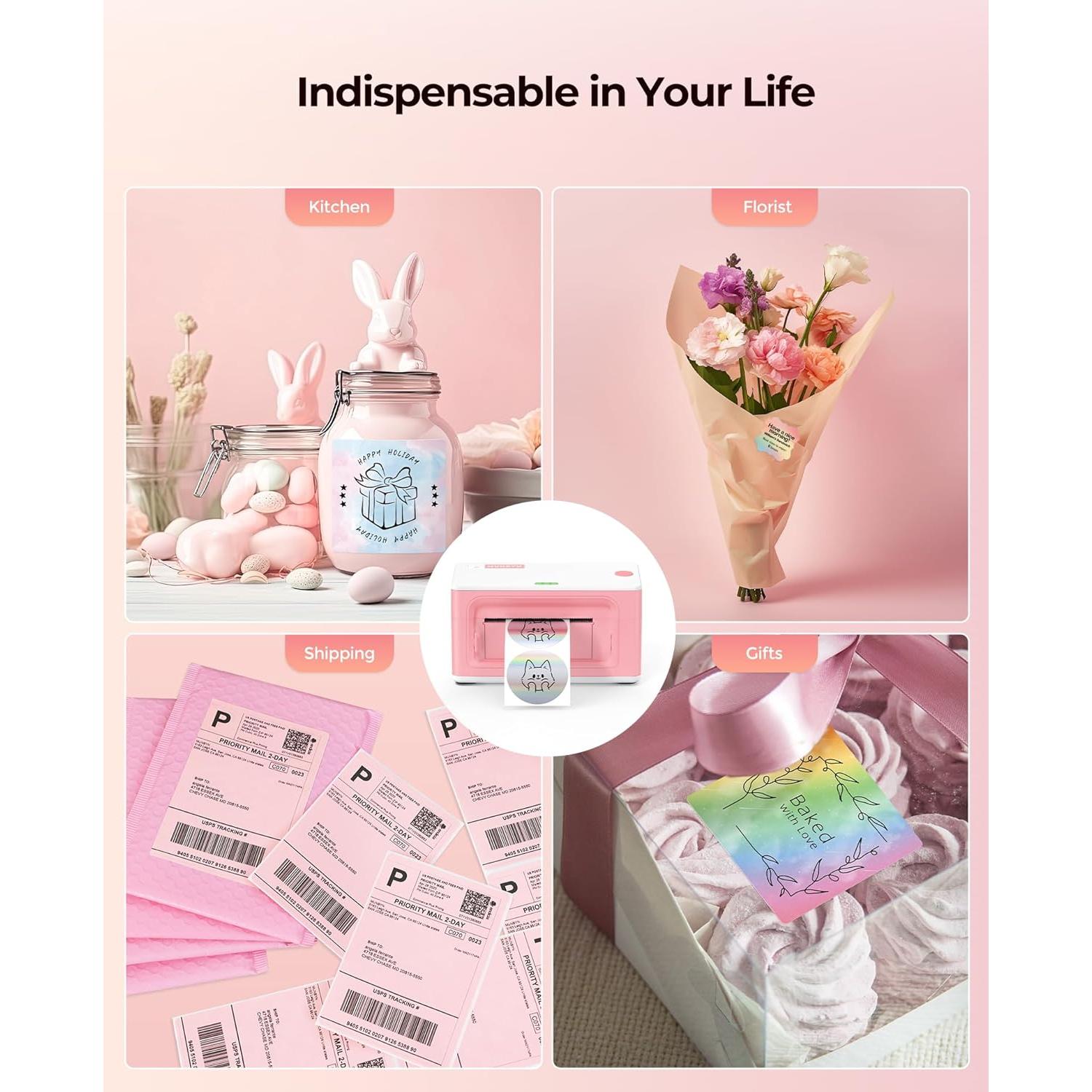 Impresora Térmica Inalámbrica MUNBYN ITPP941AP 203 DPI