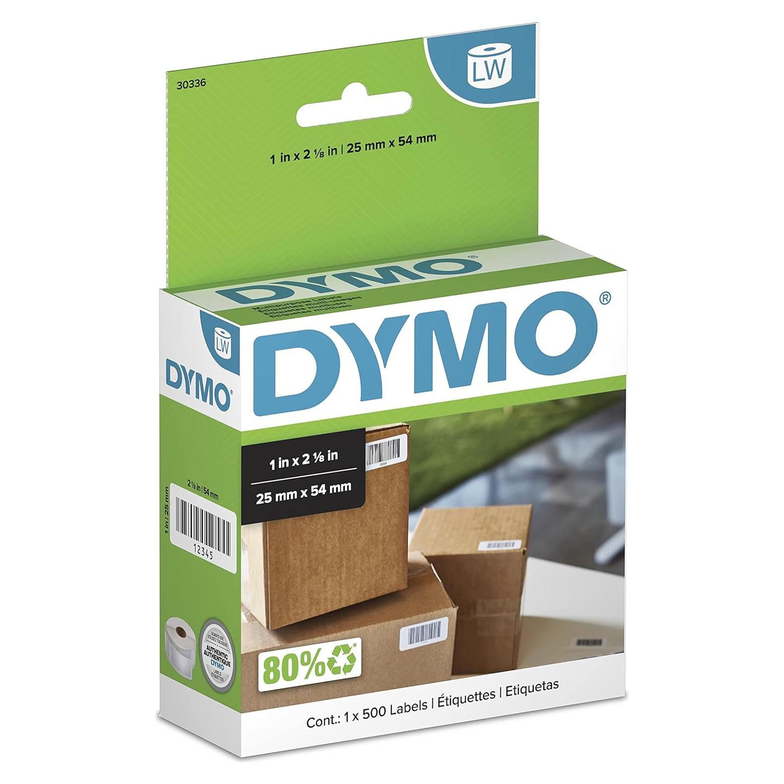 Etiquetas Multiusos DYMO 1 Rollo de 500 Etiquetas 3.81 x 5.4 cm