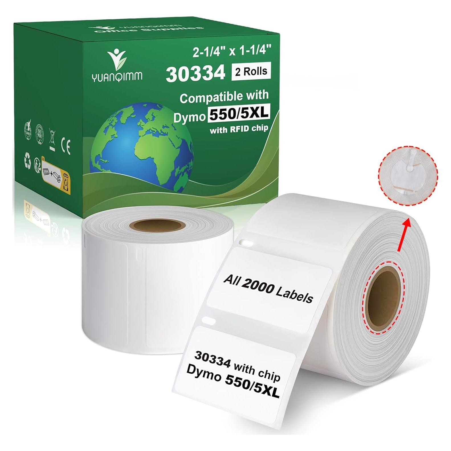 Etiquetas Multiusos YUANQIMM 30334 con Chip RFID - 2000 Unidades