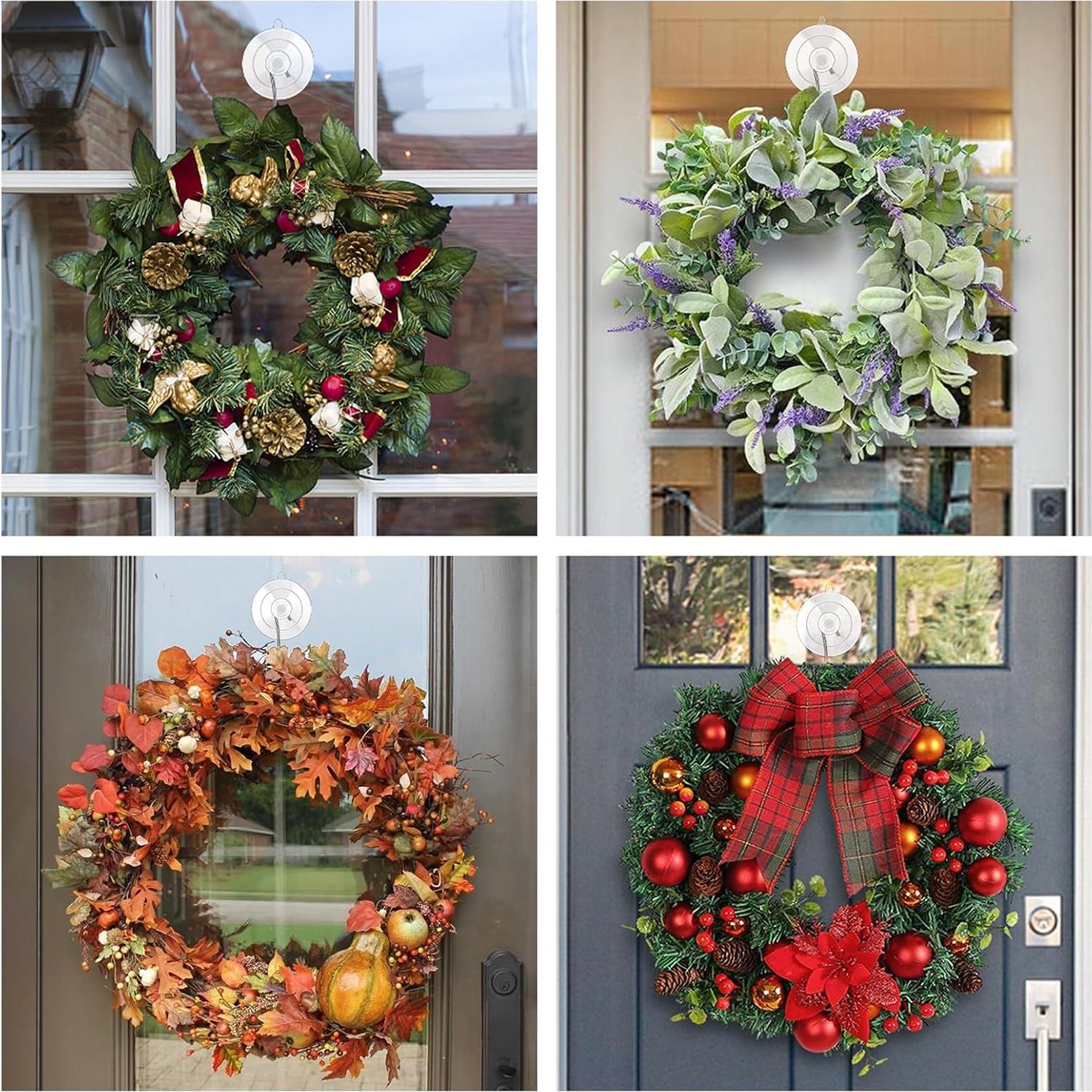 Ganchos de Ventosa KORCCI 12pcs Transparentes 4.5kg