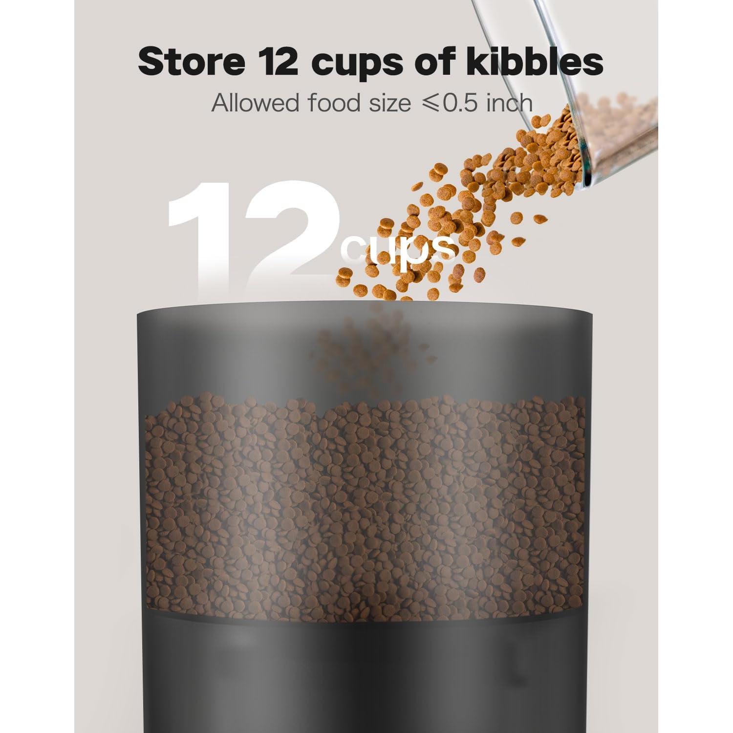 Comedero Automático SURDY para Gatos 3L WiFi Doble Alimentación