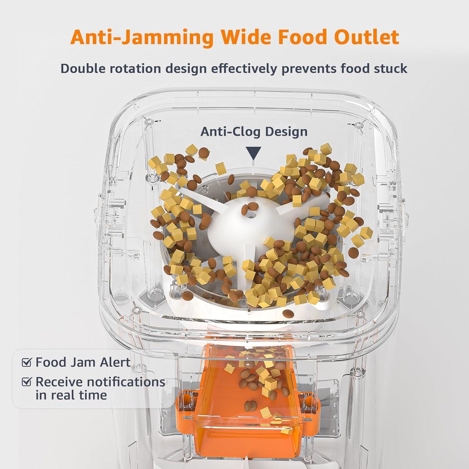 Comedero Automático Roilpet para Gatos 6L con Cámara HD 1080P