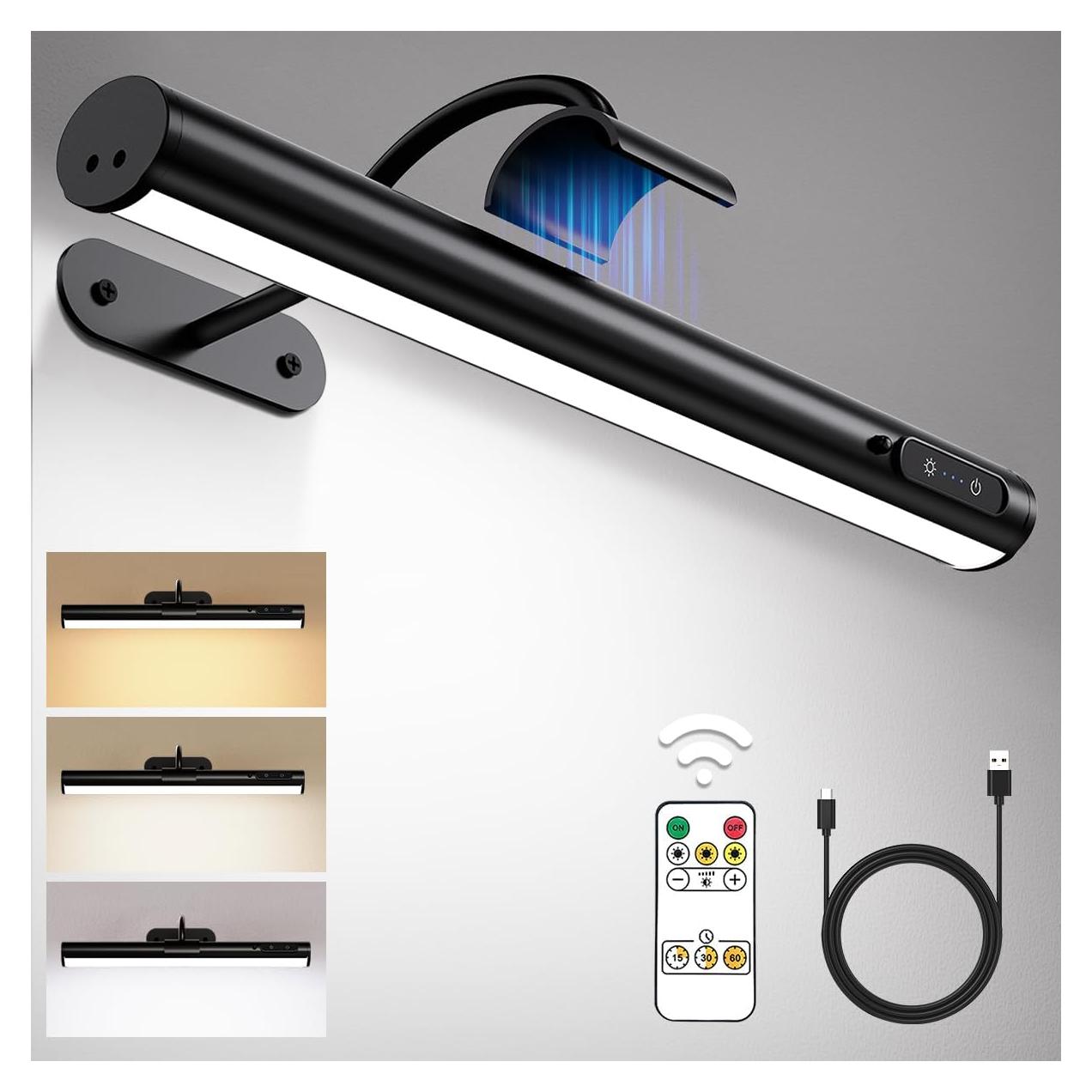 Luz de Imagen Inalámbrica Hapfish Recargable 4000mAh - Negro