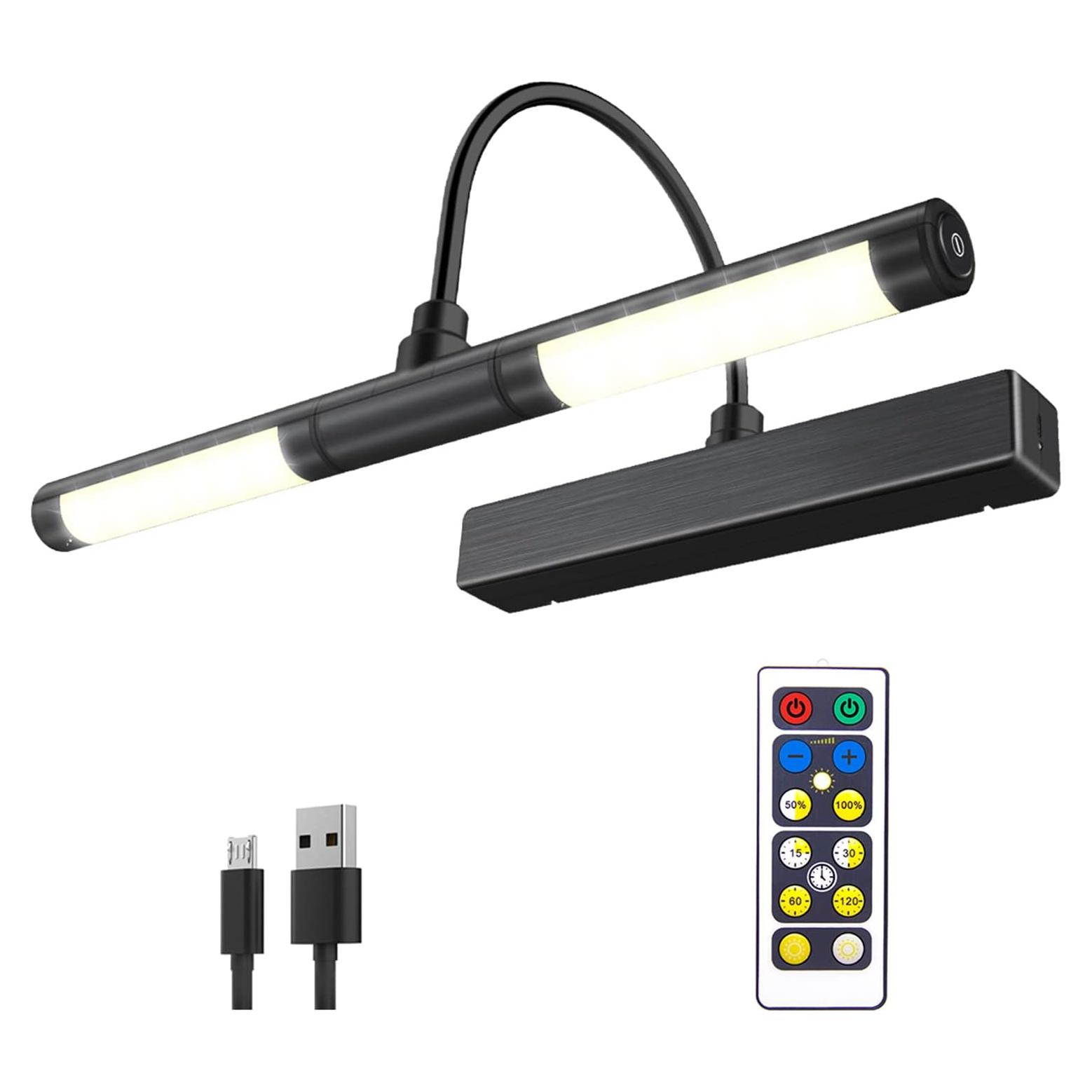 Luz de Imagen Recargable BIGMONAT 33cm con Control Remoto