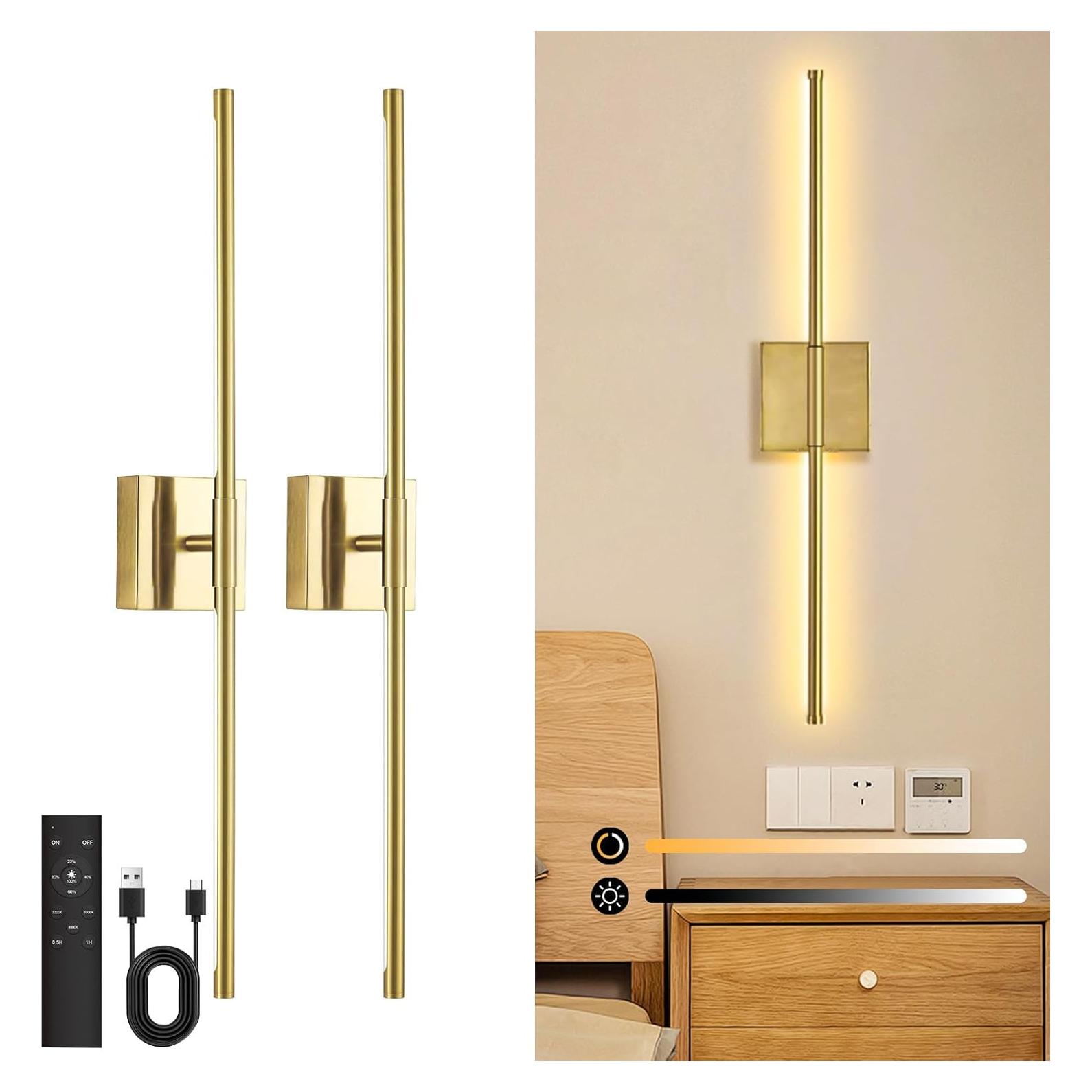 Apliques de Pared Recargables Golden Bunny 3000K-6000K