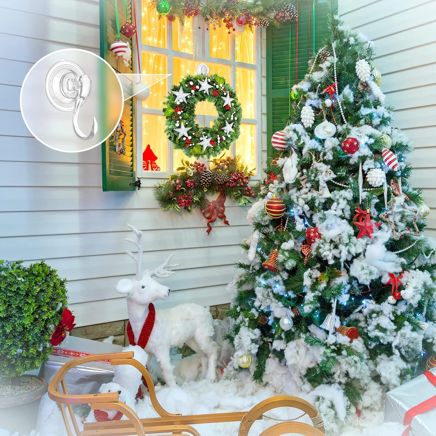 Ganchos de Ventosa Grandes VIS'V, 10 kg, 5 Pcs, Transparentes