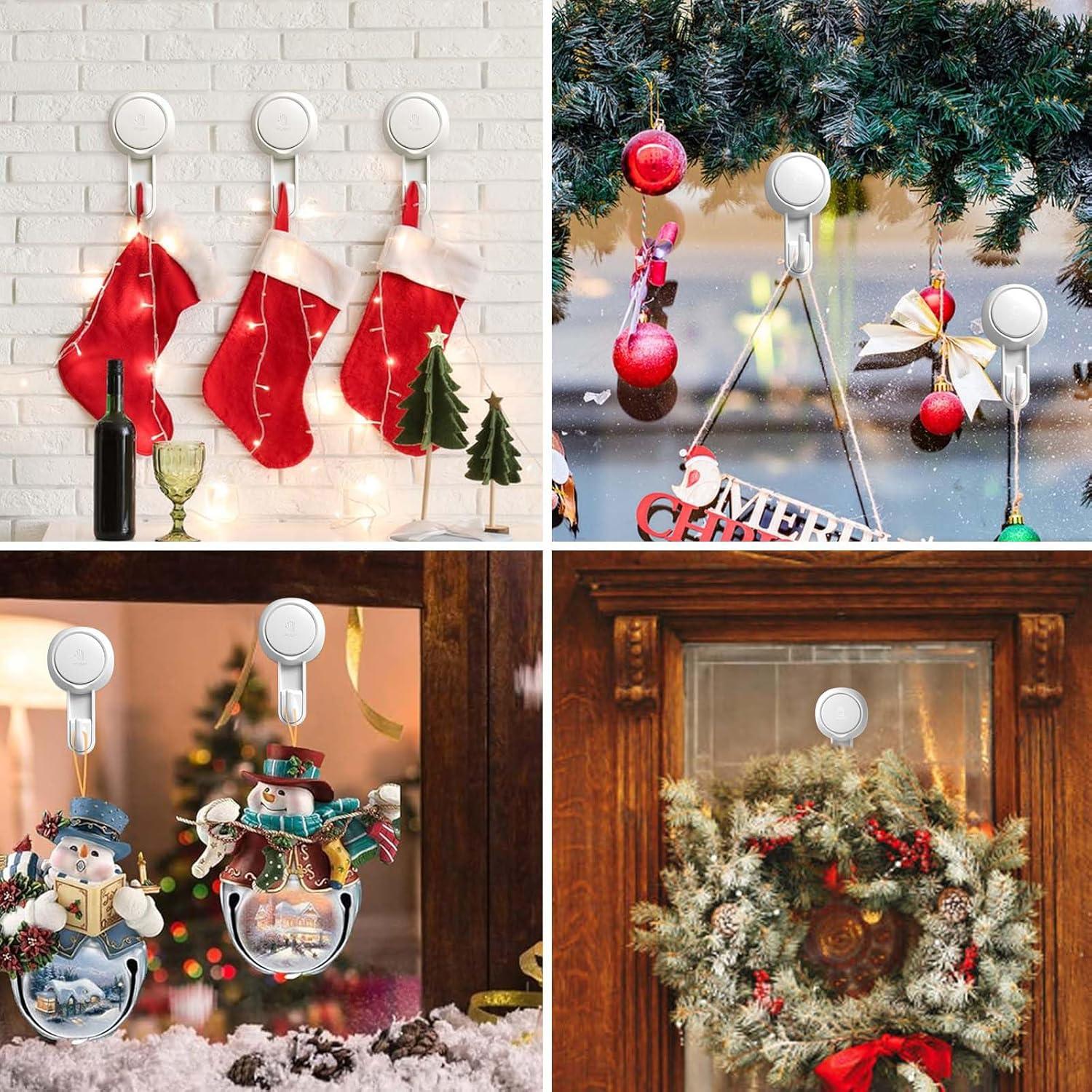 Ganchos de Ducha Marchpower Reutilizables con Ventosas - 2 Piezas