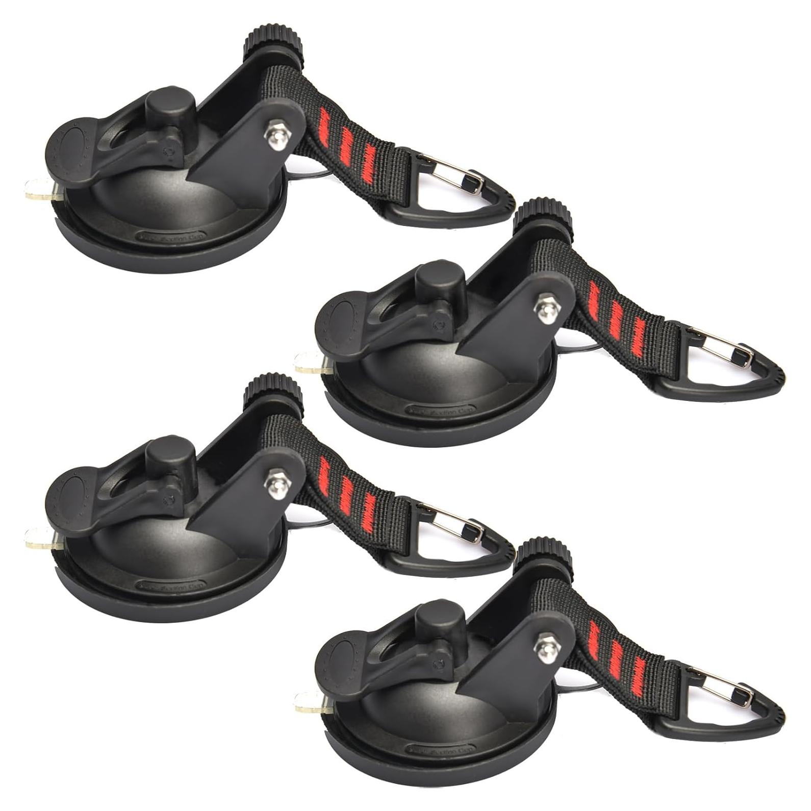 4 Ventosas de Alta Resistencia Eyskutvjc para Camping y Barco