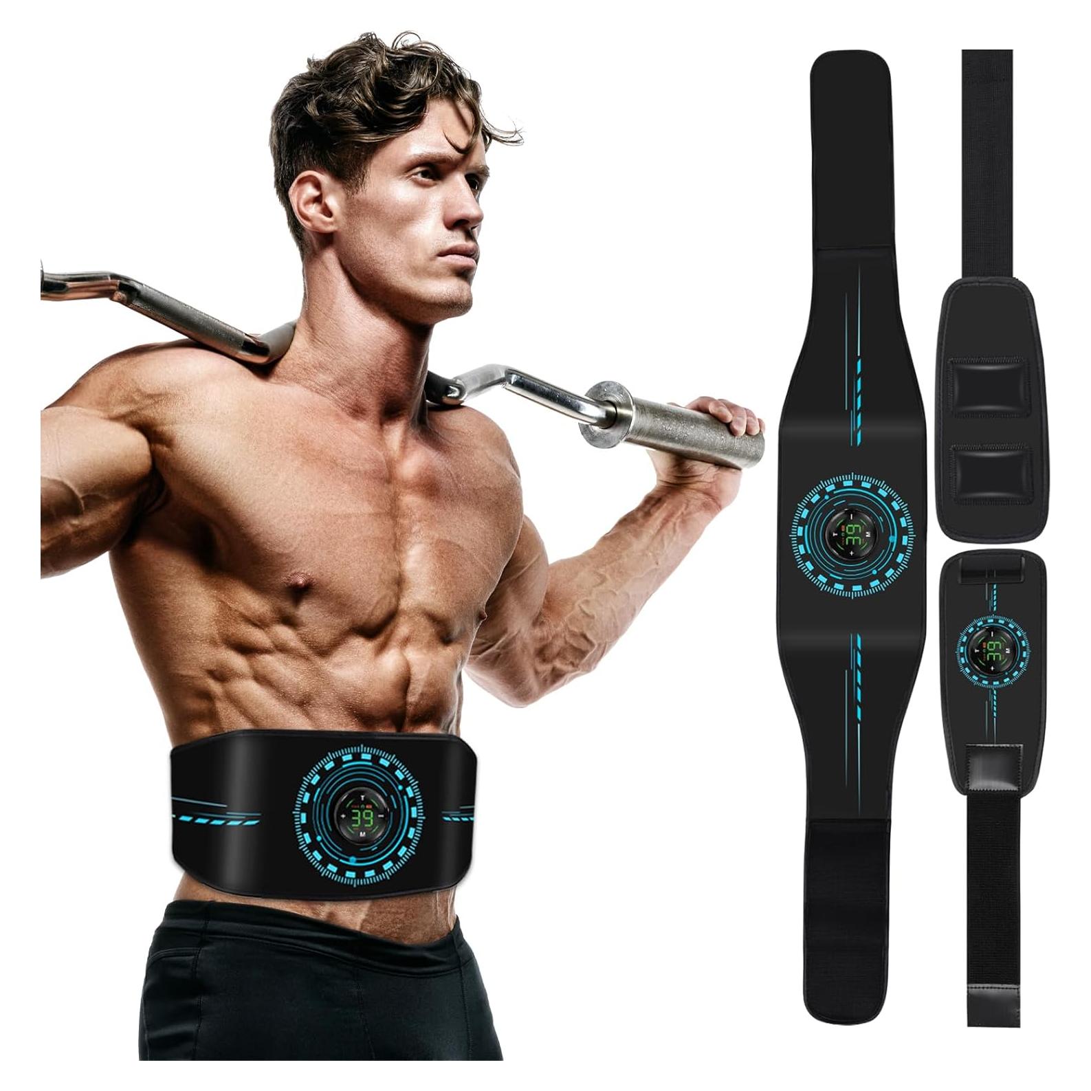 Estimulador de ABS CESLIFF, Cinturón Tonificador 39 Niveles