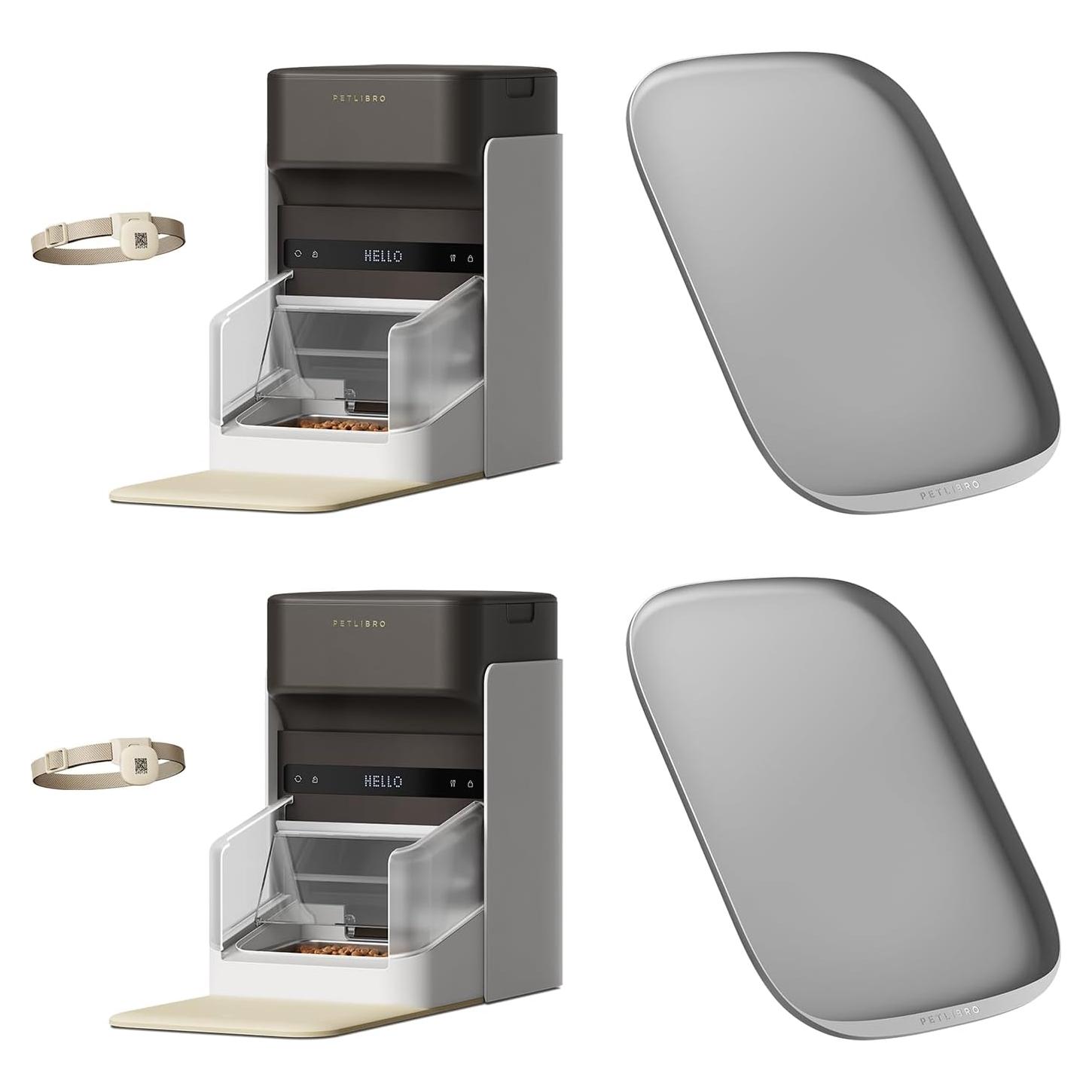 Alimentador Automático para Gatos PETLIBRO 3L Wi-Fi RFID Negro