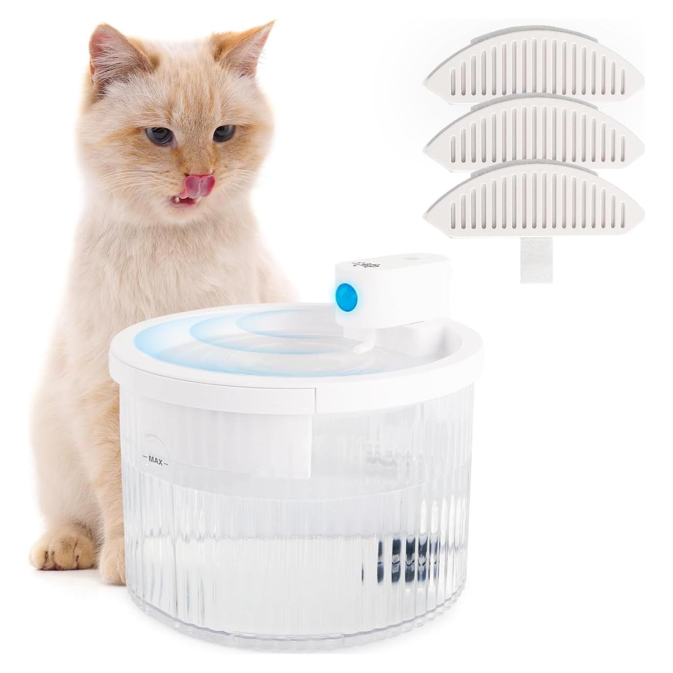 Fuente de Agua Inalámbrica para Gatos FUERA POR GATOS 2L