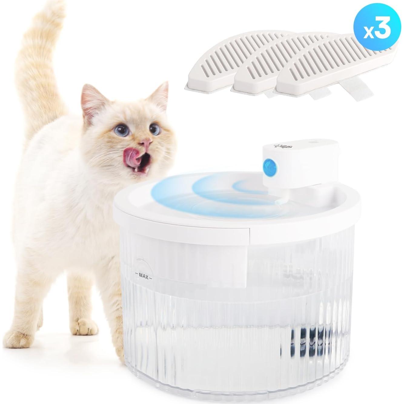 Fuente de Agua Inalámbrica para Gatos FUERA POR GATOS 2L