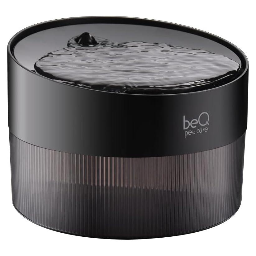 Fuente de Agua para Gatos beQ E1-P 2.5L Ultra Silenciosa BPA Libre