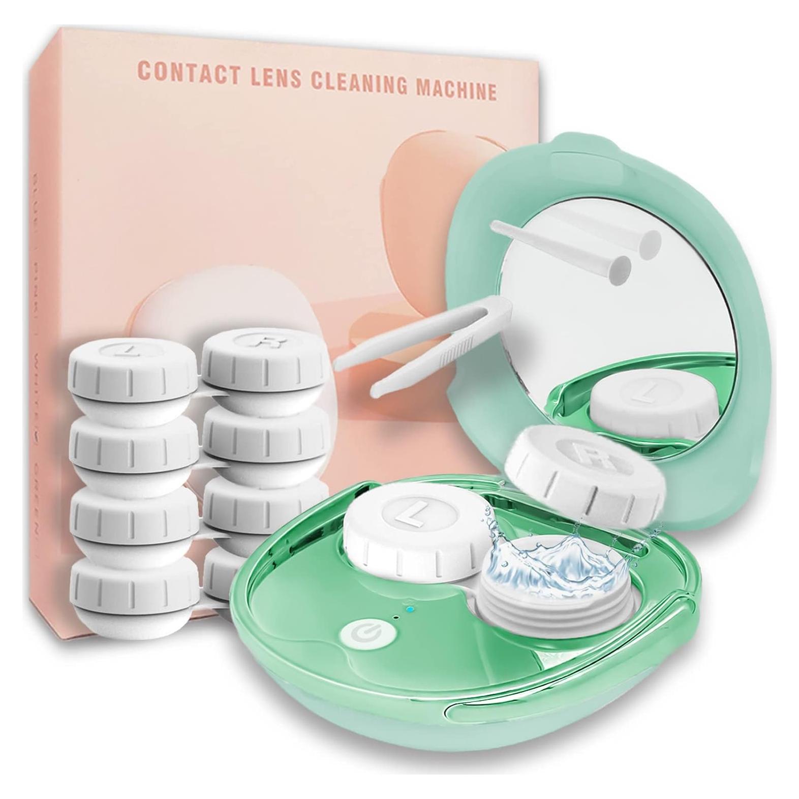 Limpiador Ultrasónico de Lentes de Contacto Vastsoon Verde
