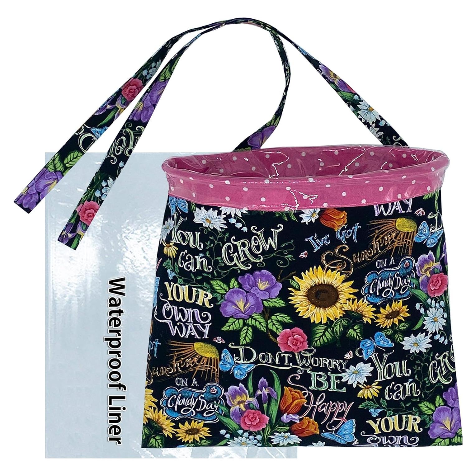Bolsa de Basura para Auto NeatCarBags Rosa/Girasol 23x23cm