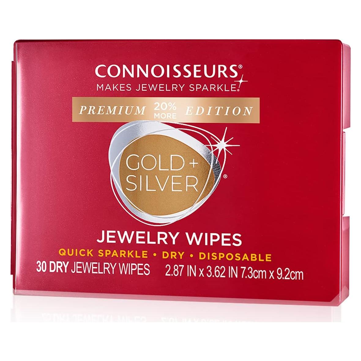 Toallitas de Limpieza de Joyería Connoisseurs 40 Unidades