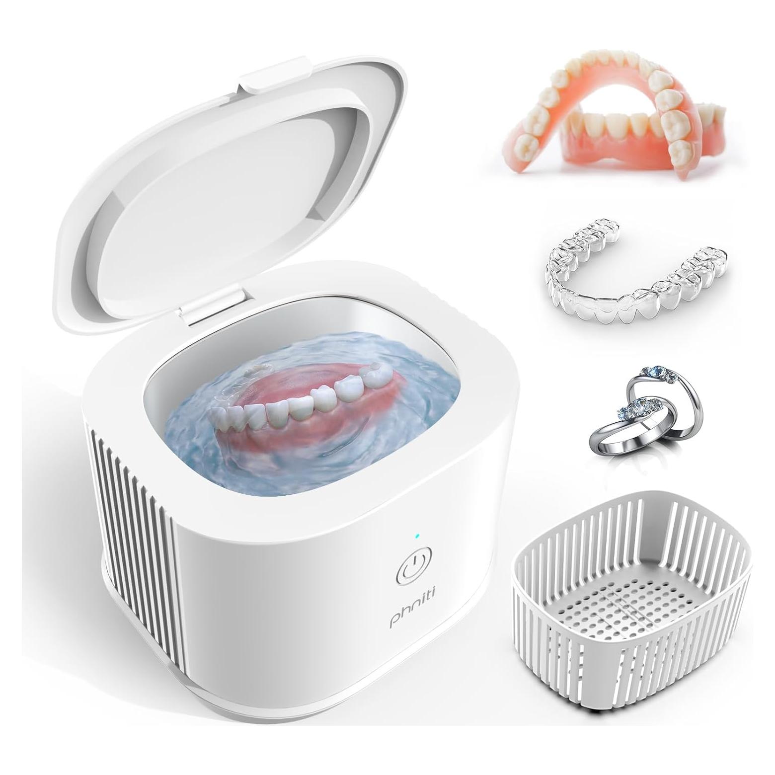 Limpiadora Ultrasónica Phniti 46kHz para Joyería y Dentaduras