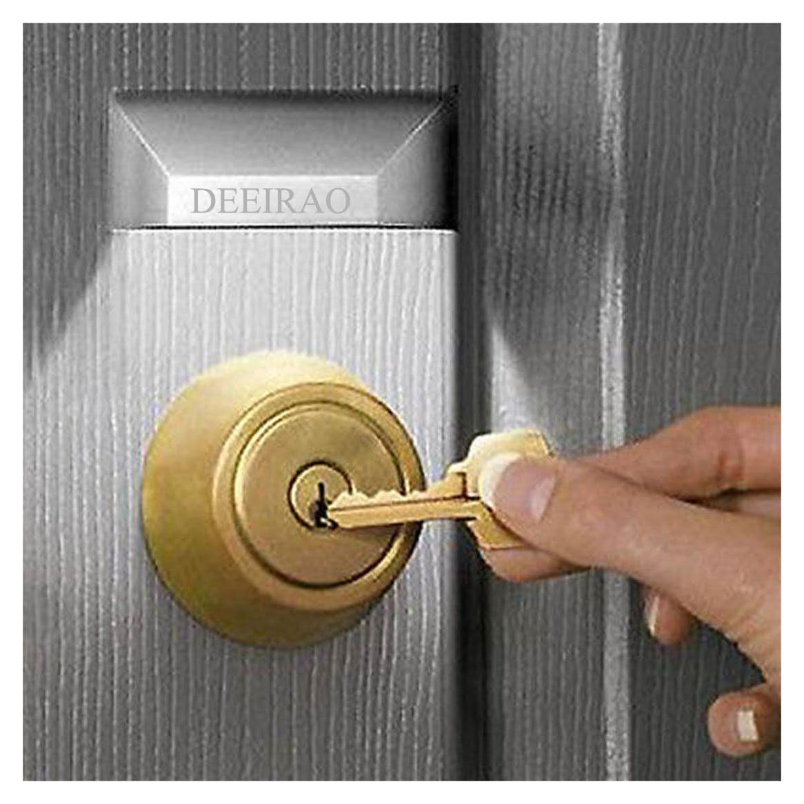 Detector de Movimiento Infrarrojo Inalámbrico DEEIRAO LED Plata