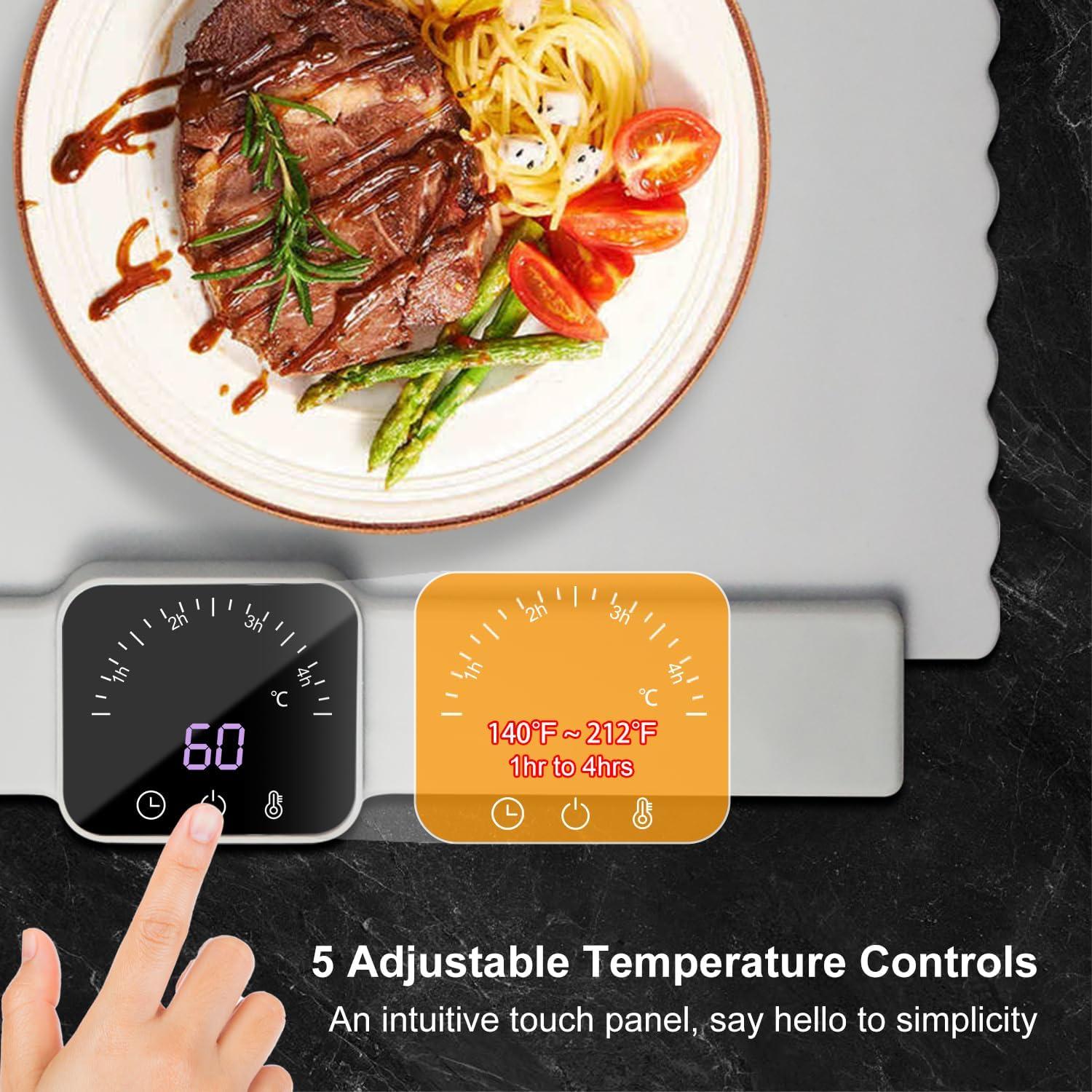 Bandeja Calentadora Eléctrica Edicc S-501 Plegable 1.57kg
