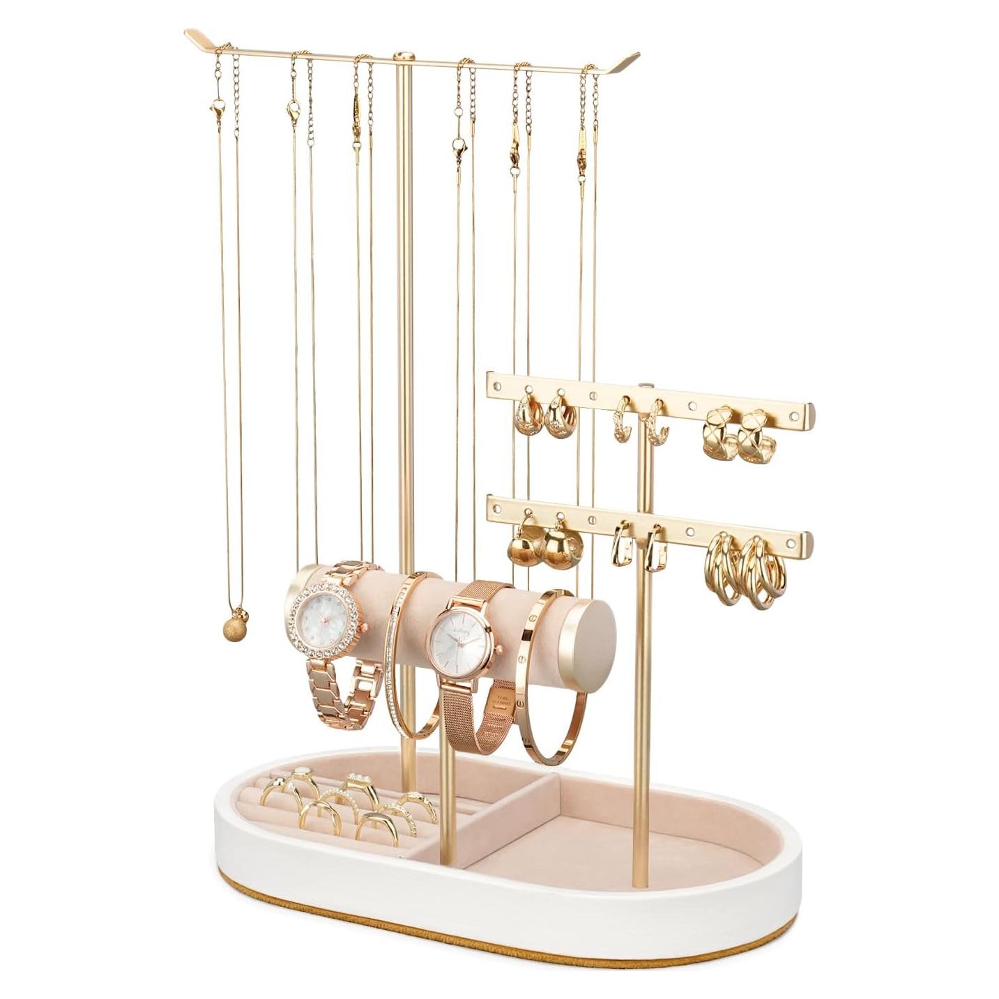 Organizador de Joyería ChuStory Pro Blanco 23.5x30.5cm