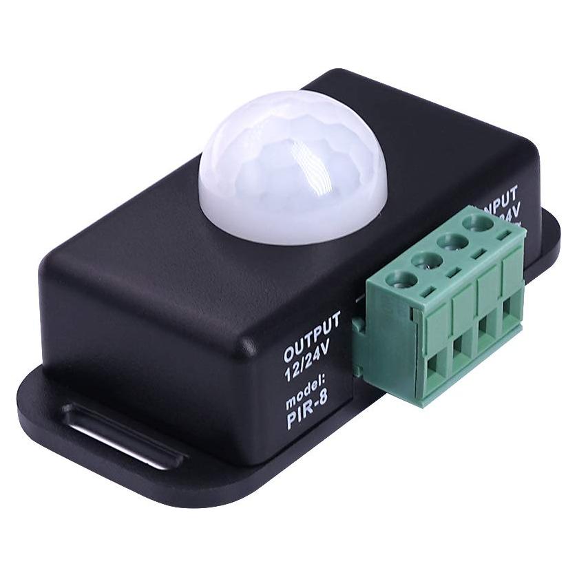 Sensky BS009 12V 24V PIR Sensor LED Motion Sensor Switch Motion Timer Function Sign Control PIR Controller LED Strips Lighting