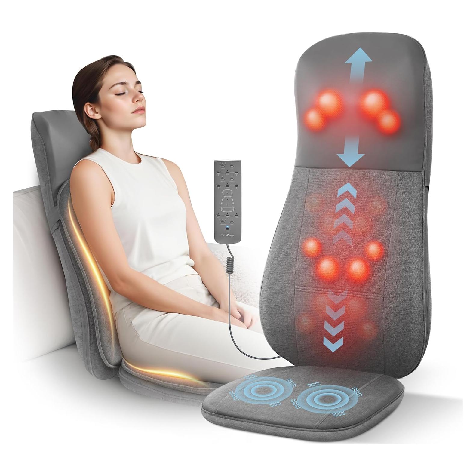 Masajeador Shiatsu Therazzage TZ-B210 con Calor y Vibración