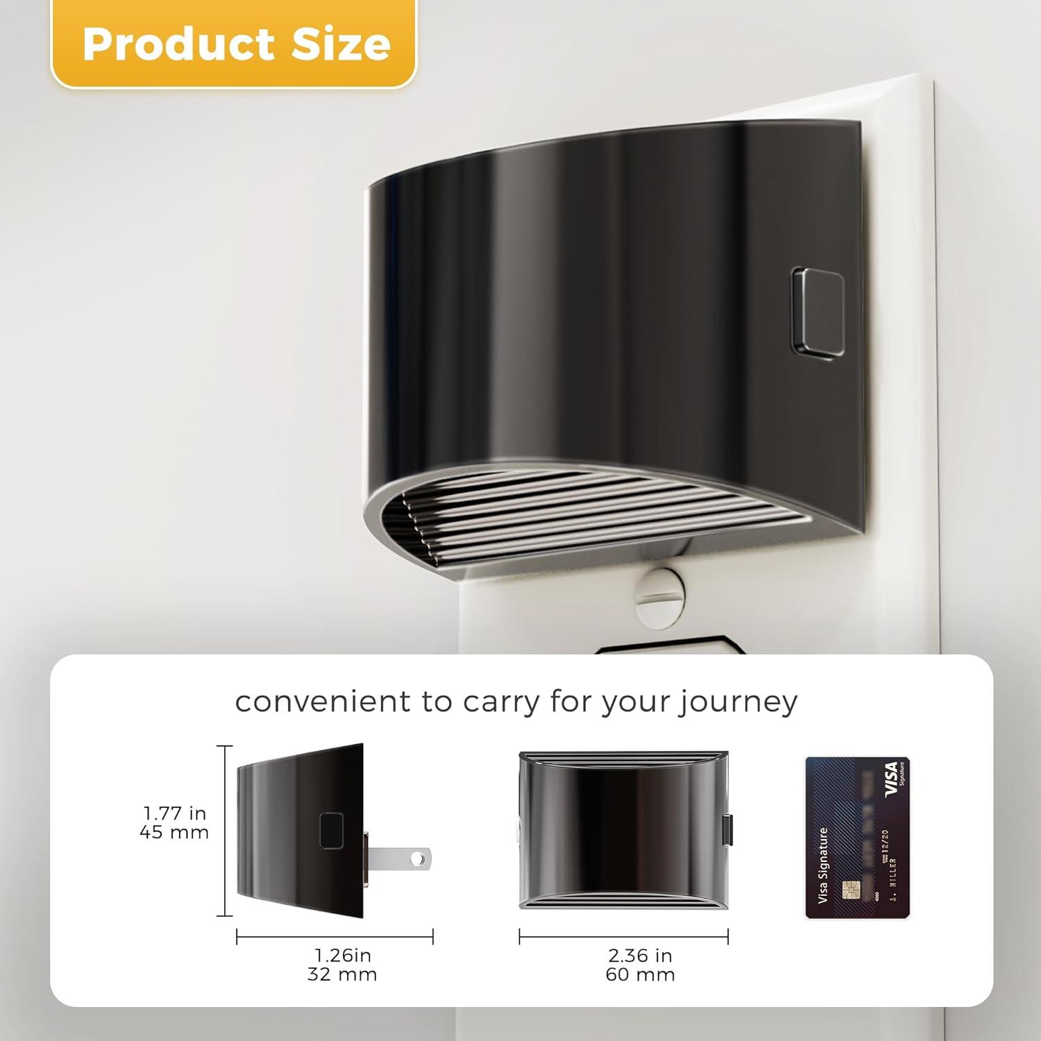 L LOHAS LED Luces Nocturnas Enchufables 2 Paquete 3000K