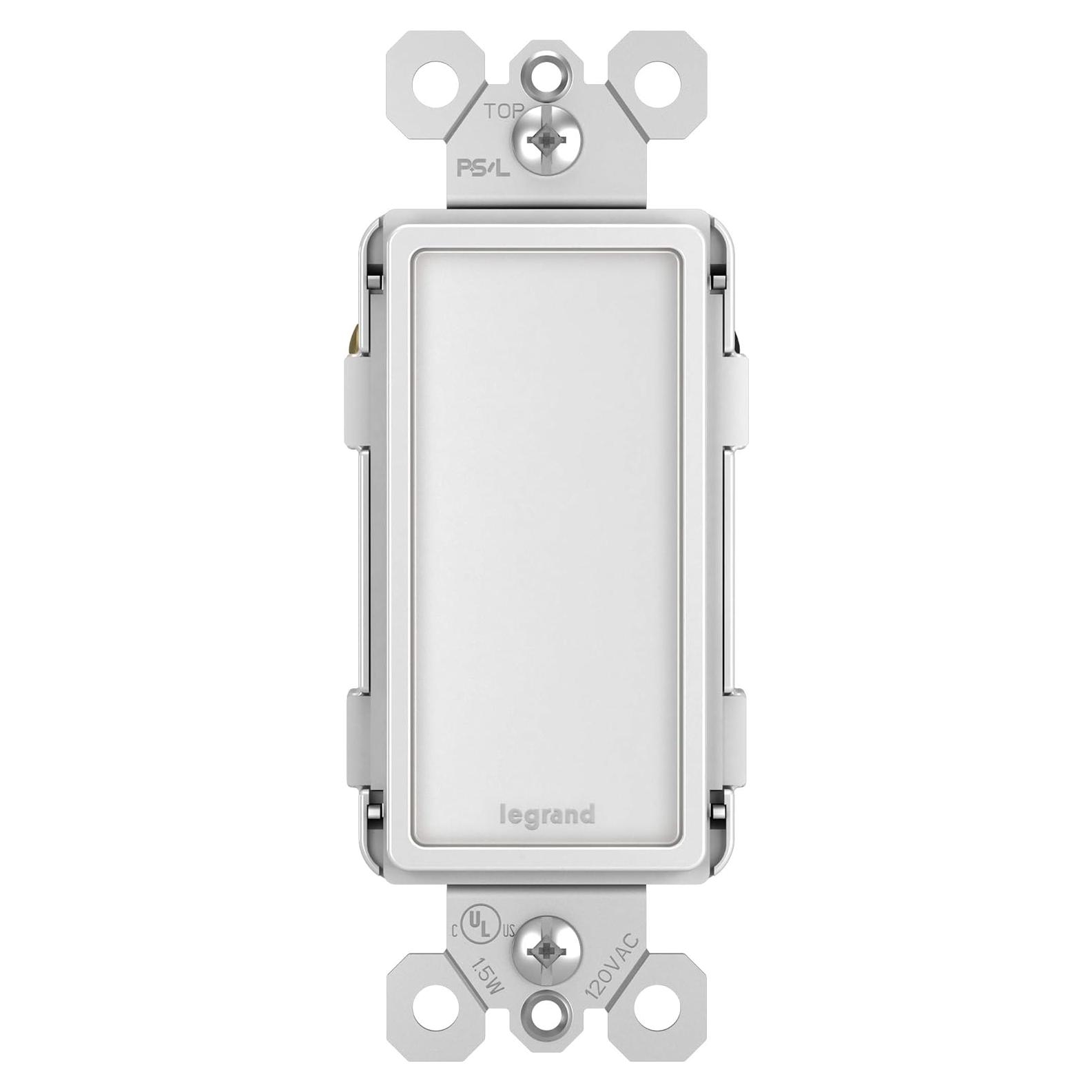 Luz Nocturna LED Ajustable Legrand Pass & Seymour Blanca