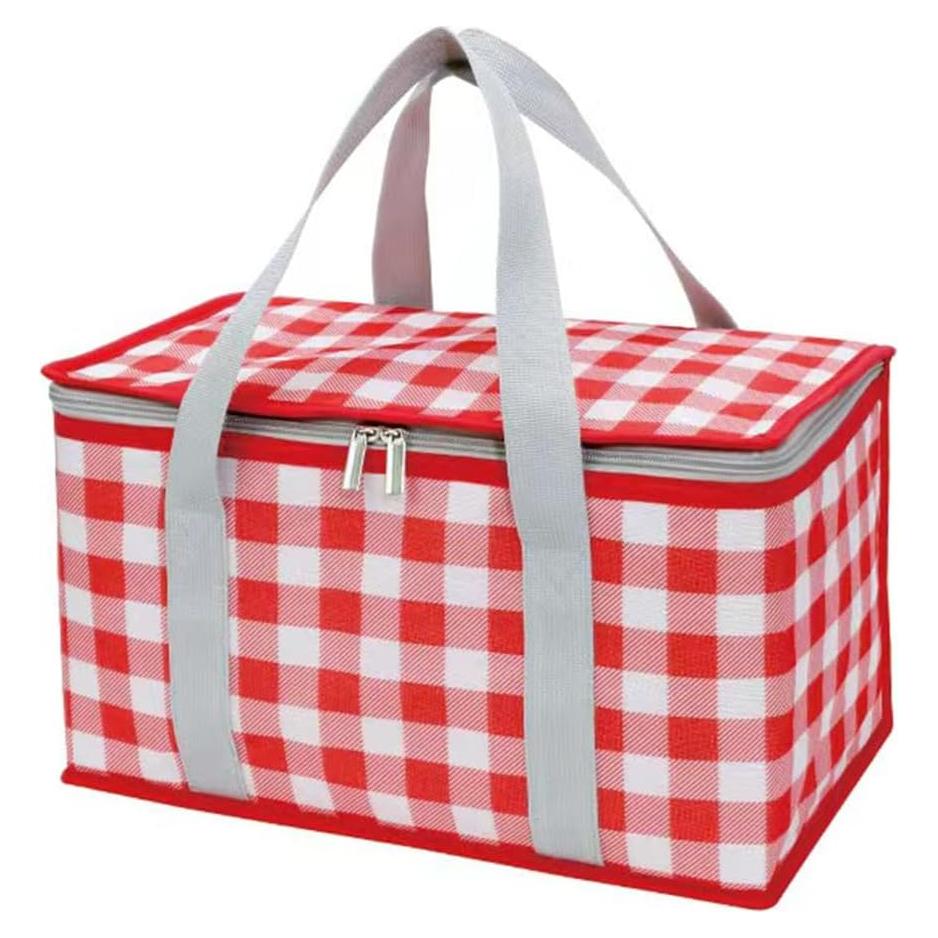 Bolsa Térmica Plegable Lchkrep 24L Rojo para Picnic