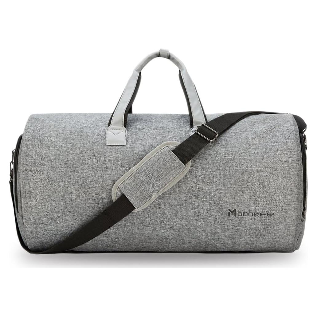 Bolsa de Ropa Convertible Modoker 45L Gris Ceniza