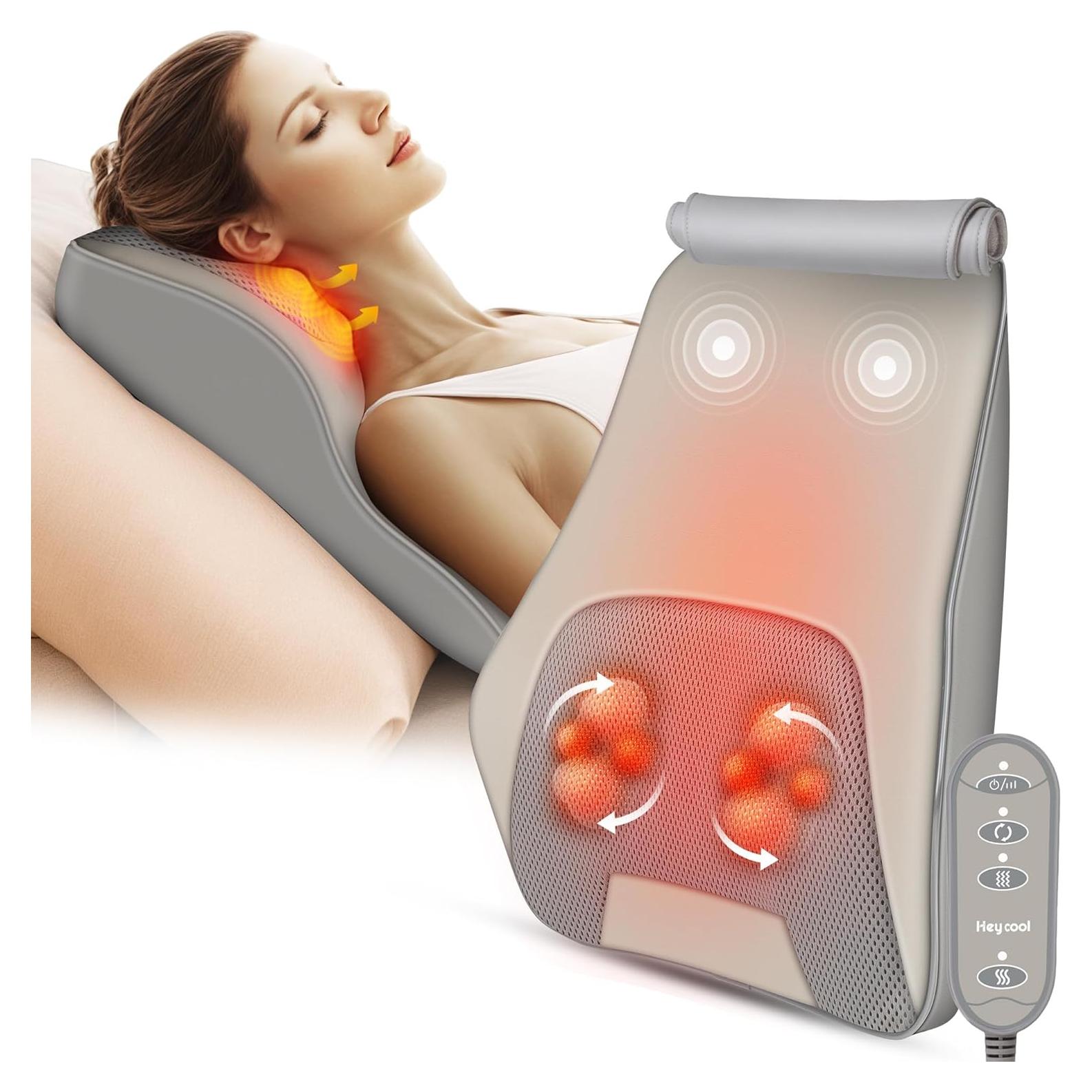 Masajeador de Espalda Shiatsu Heycool HY-1B8 con Calor 3D