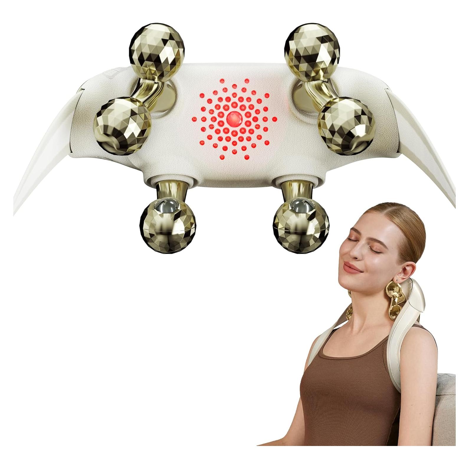 Masajeador de Cuello SKG H7 Ultra E con Calor y Alivio del Dolor