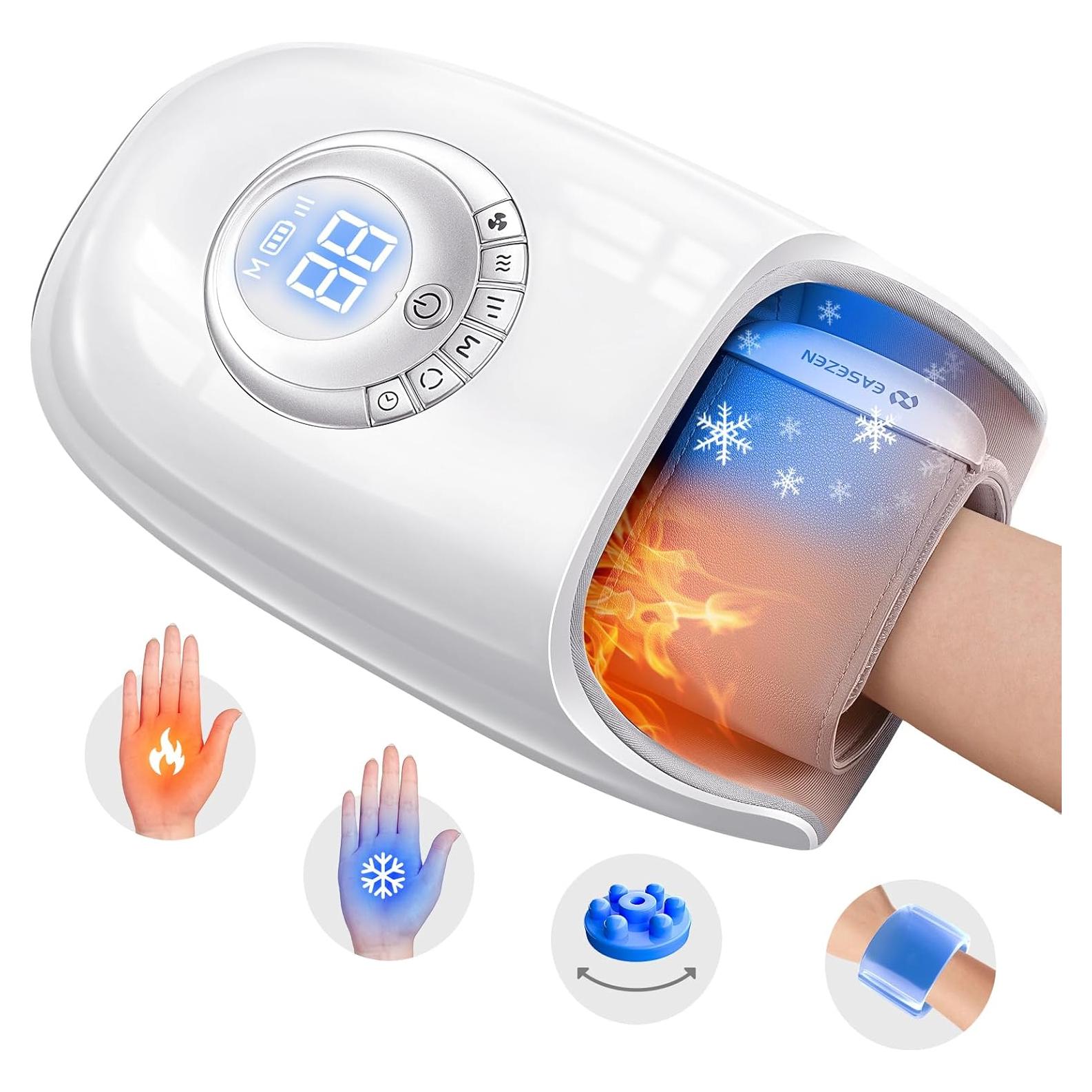 Masajeador de Manos EaseZen H7 con Calor y Compresión