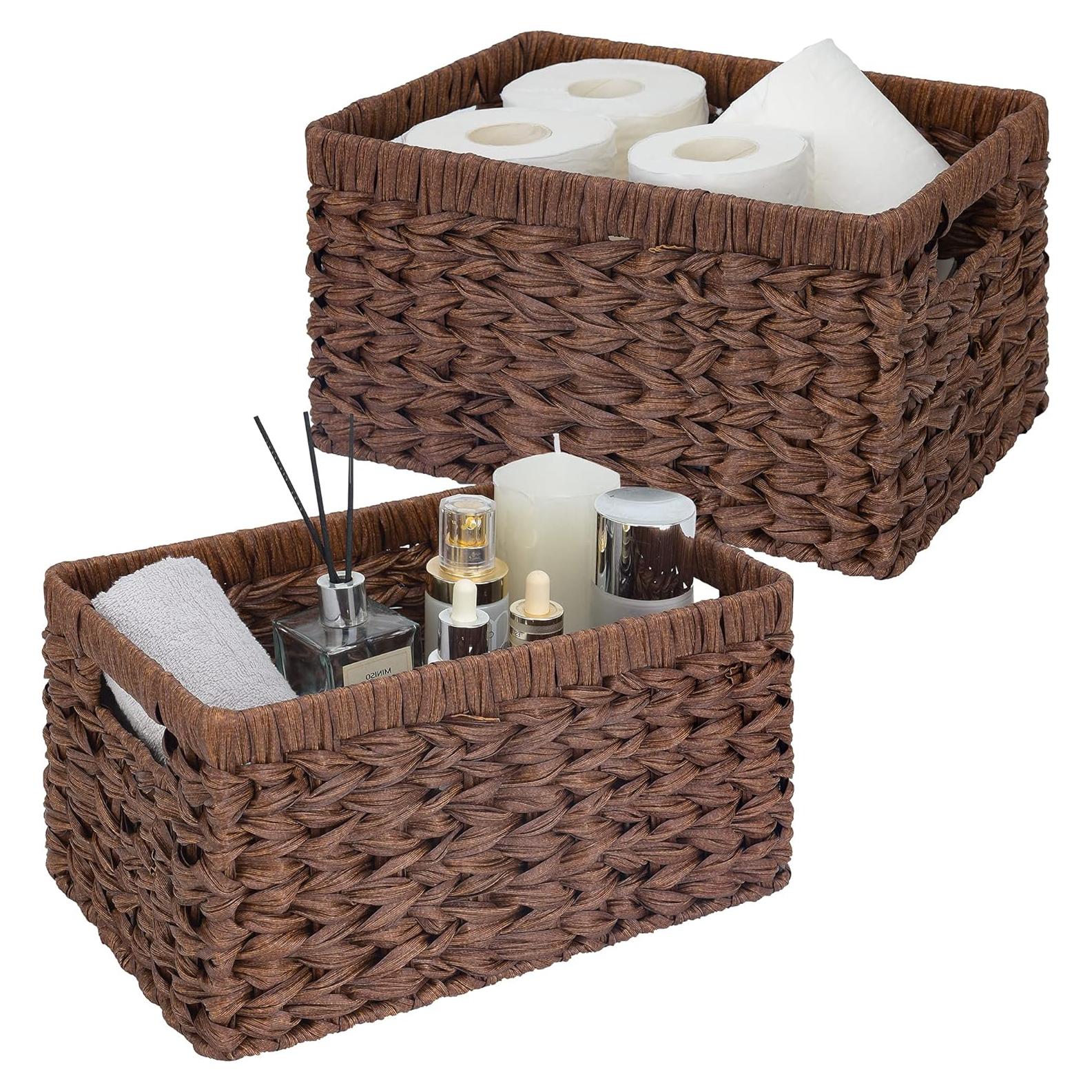 Cestas de Almacenamiento de Mimbre GRANNY SAYS - Paquete de 2