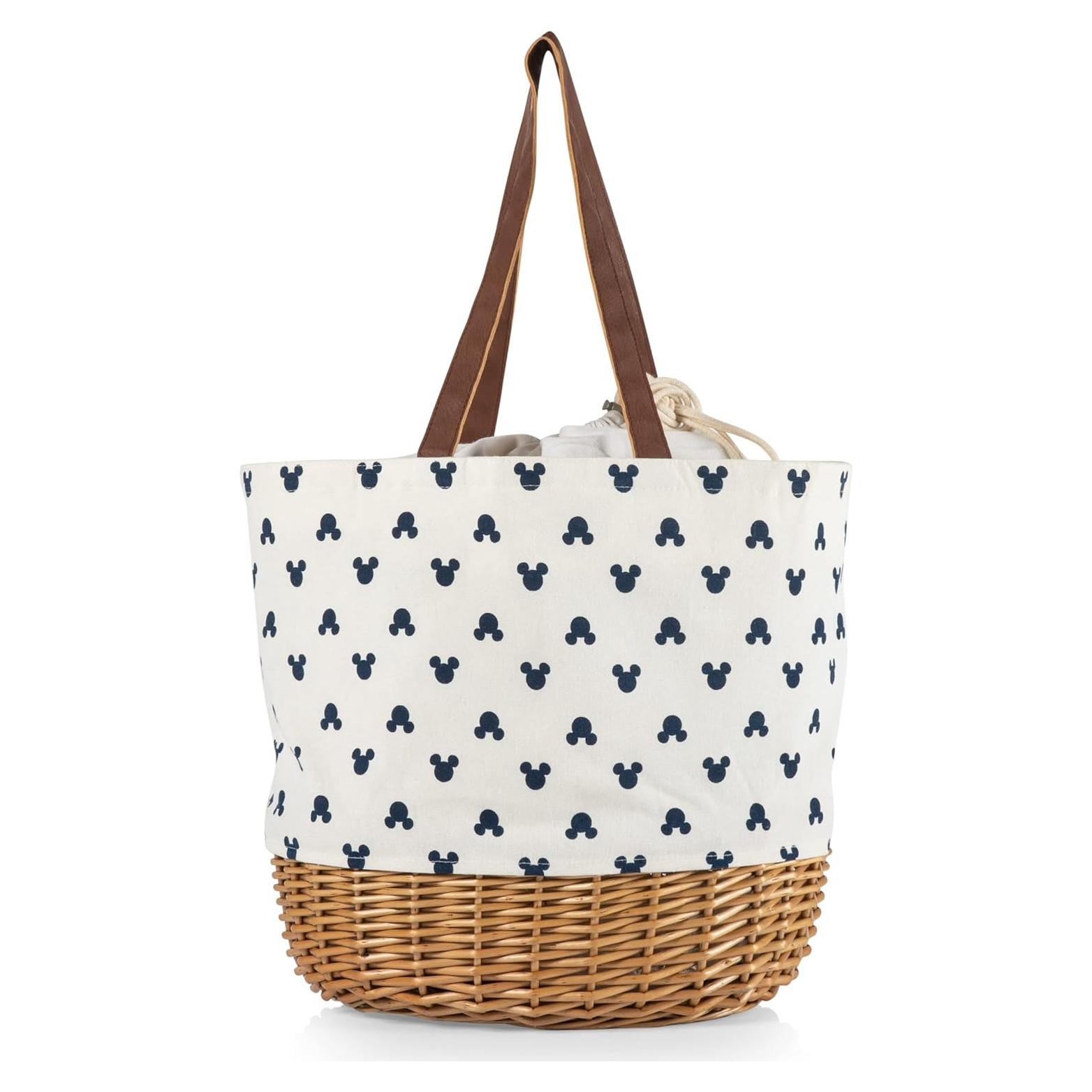Canasta de Picnic y Playa Disney Mickey Mouse 35.6x27.9x33cm