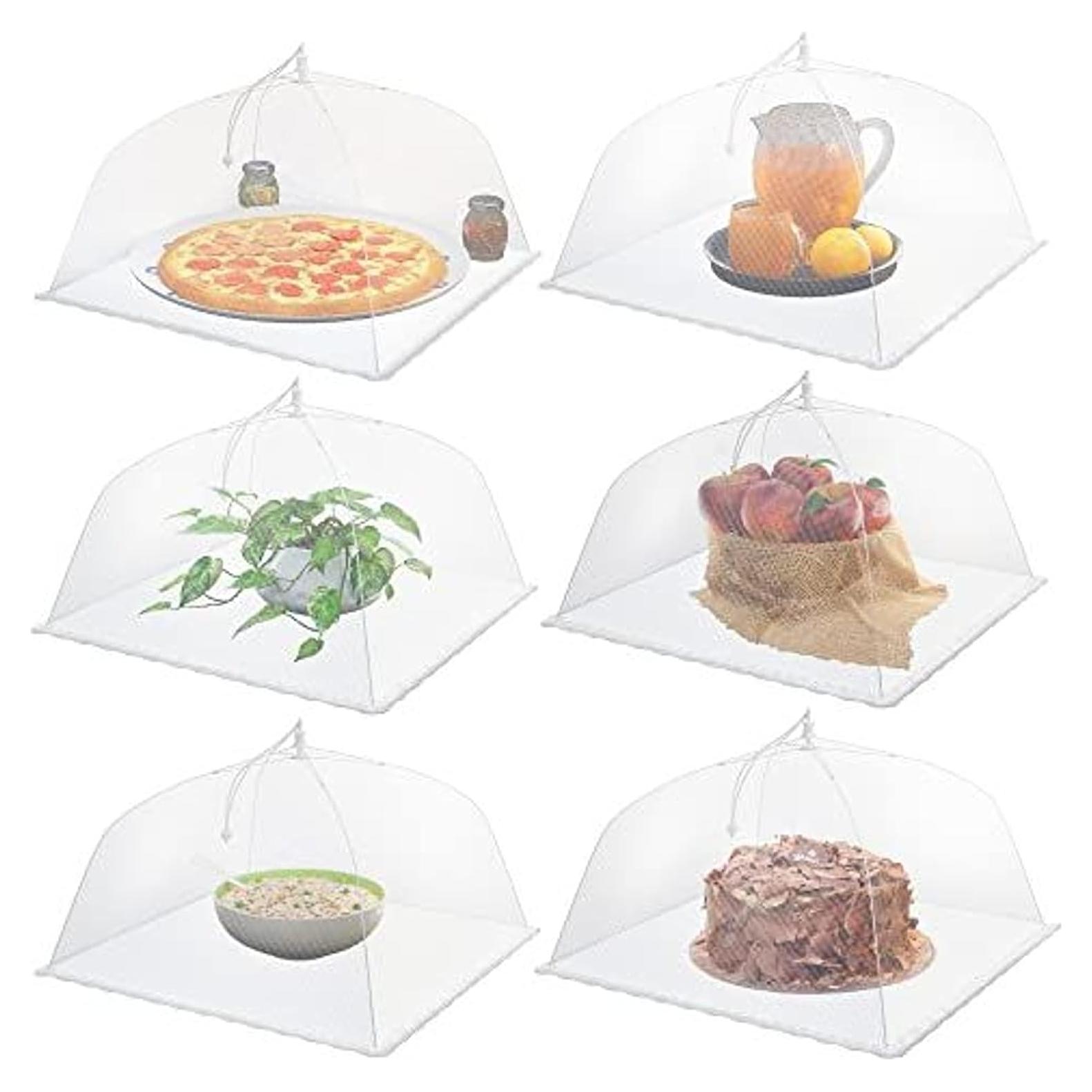 Cubiertas de Alimentos Plegables Simply Genius 43x43 cm - 6 Pzas