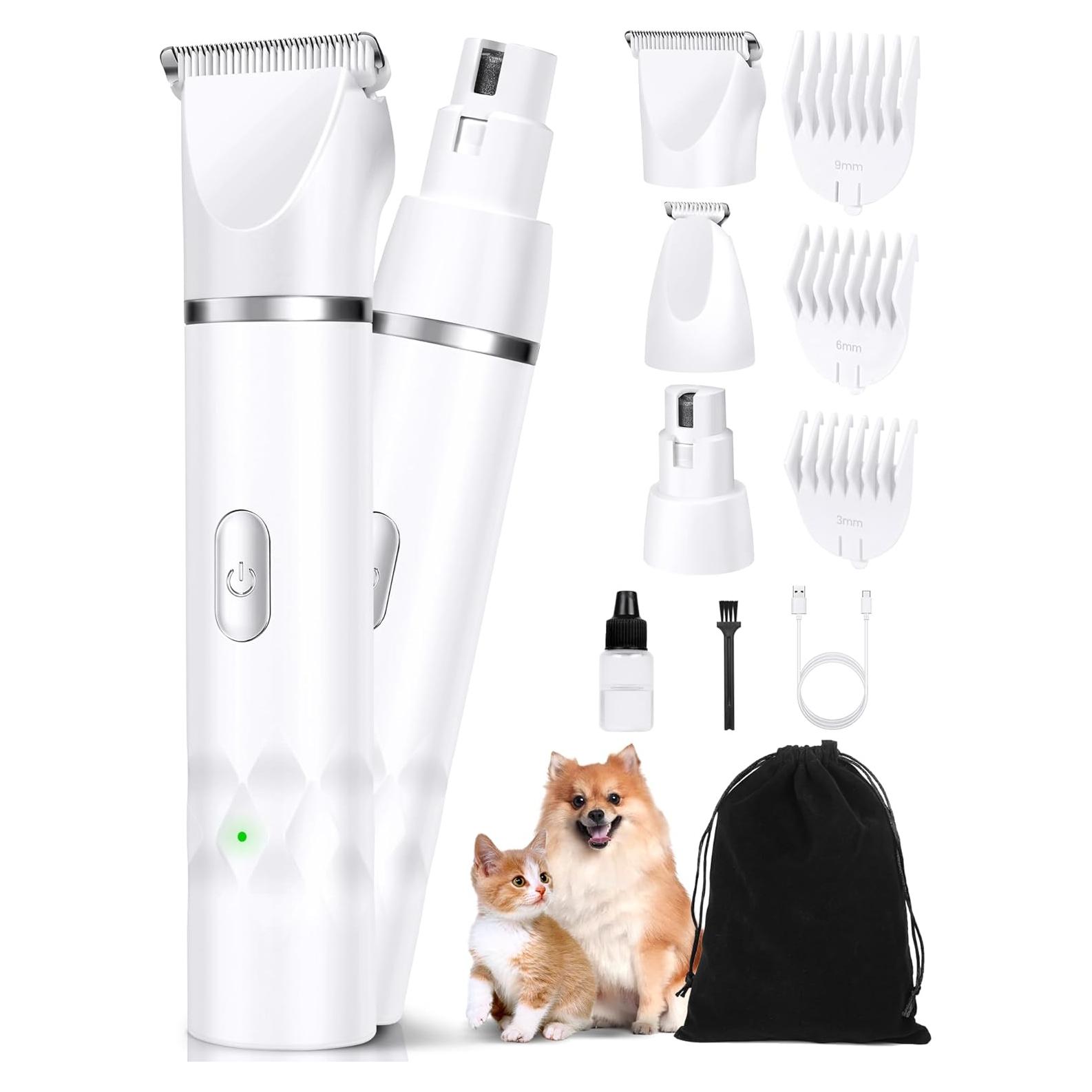 Kit de Aseo 3 en 1 para Perros Pequeños Lexflext Blanco