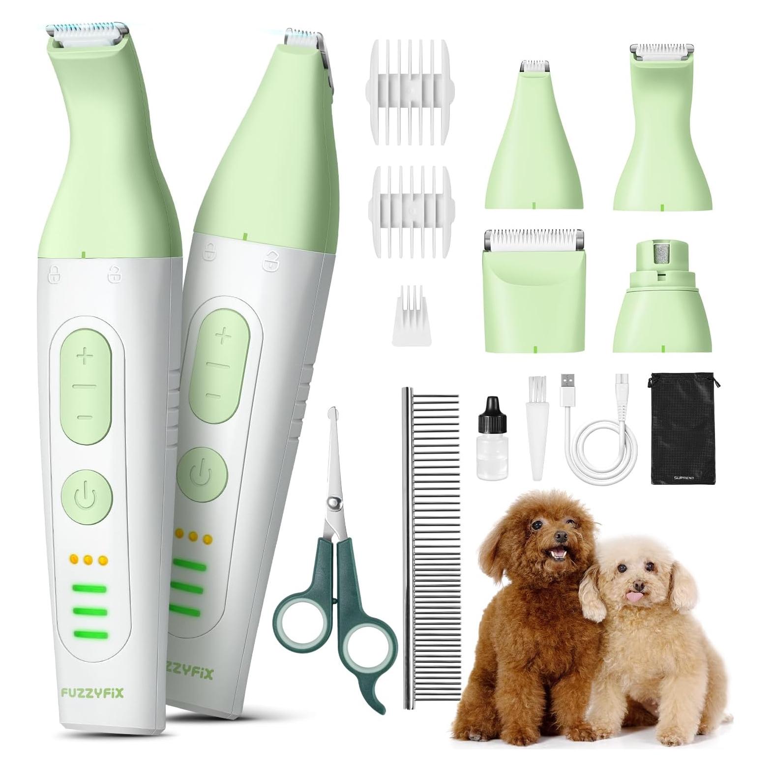 Kit de Aseo para Mascotas FuzzyFix 4 en 1 Inalámbrico