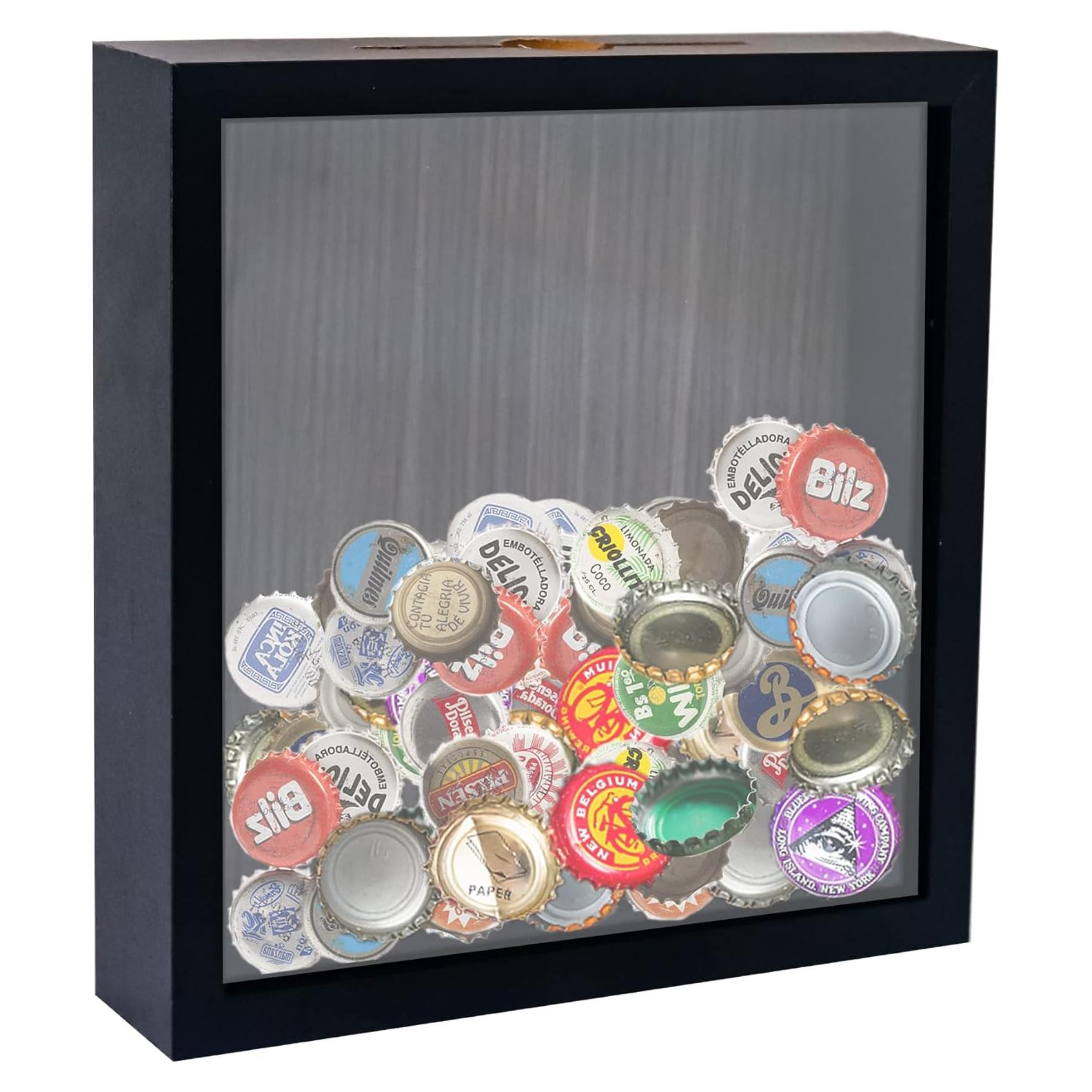 Marco de Sombra GraduationMall 22.86x22.86cm Negro con Vidrio HD